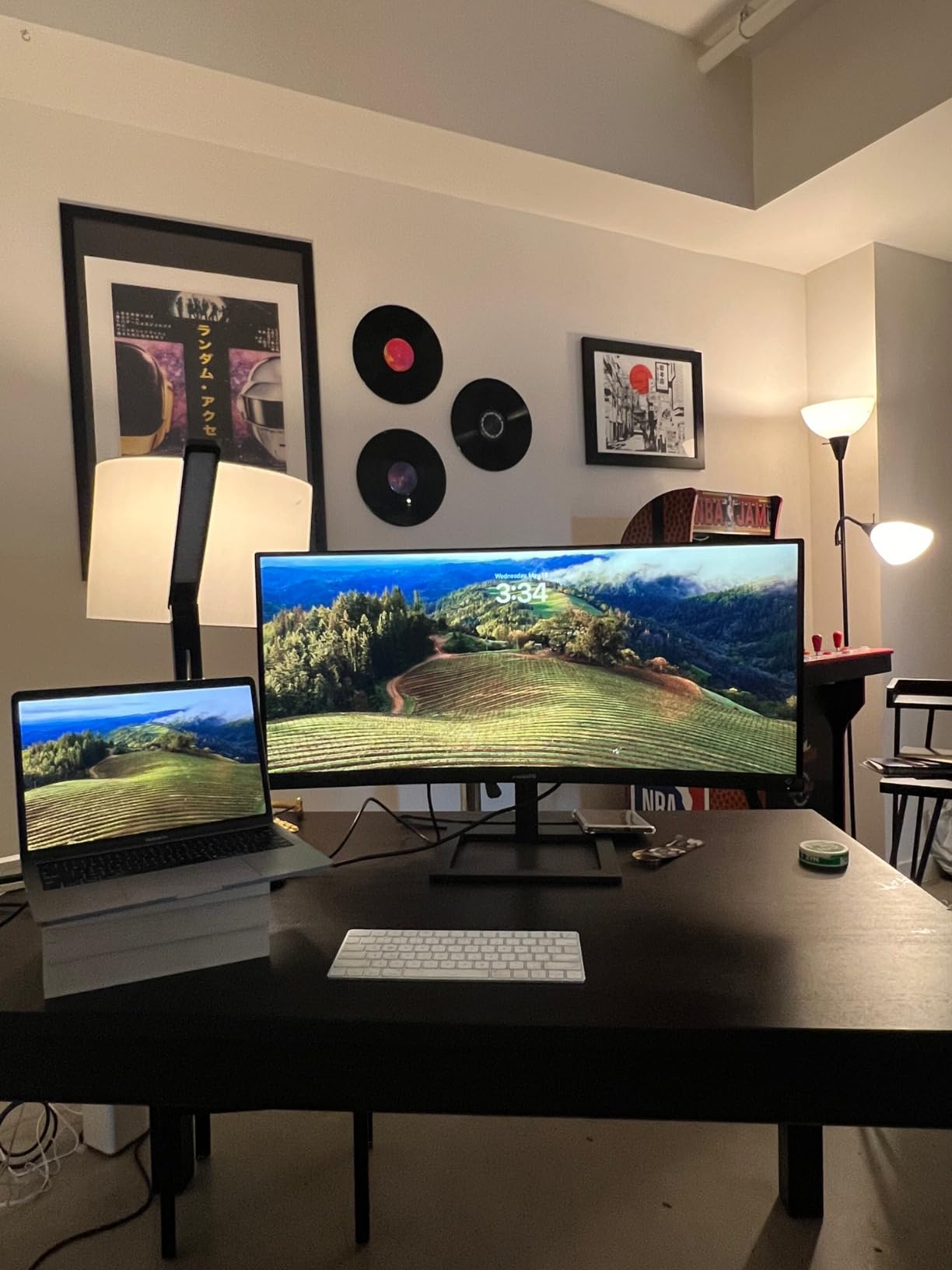 Philips 34 Inch Curved Computer Monitor UWQHD 100Hz USB-C PD VA, 346E2CUAE customer photo 2