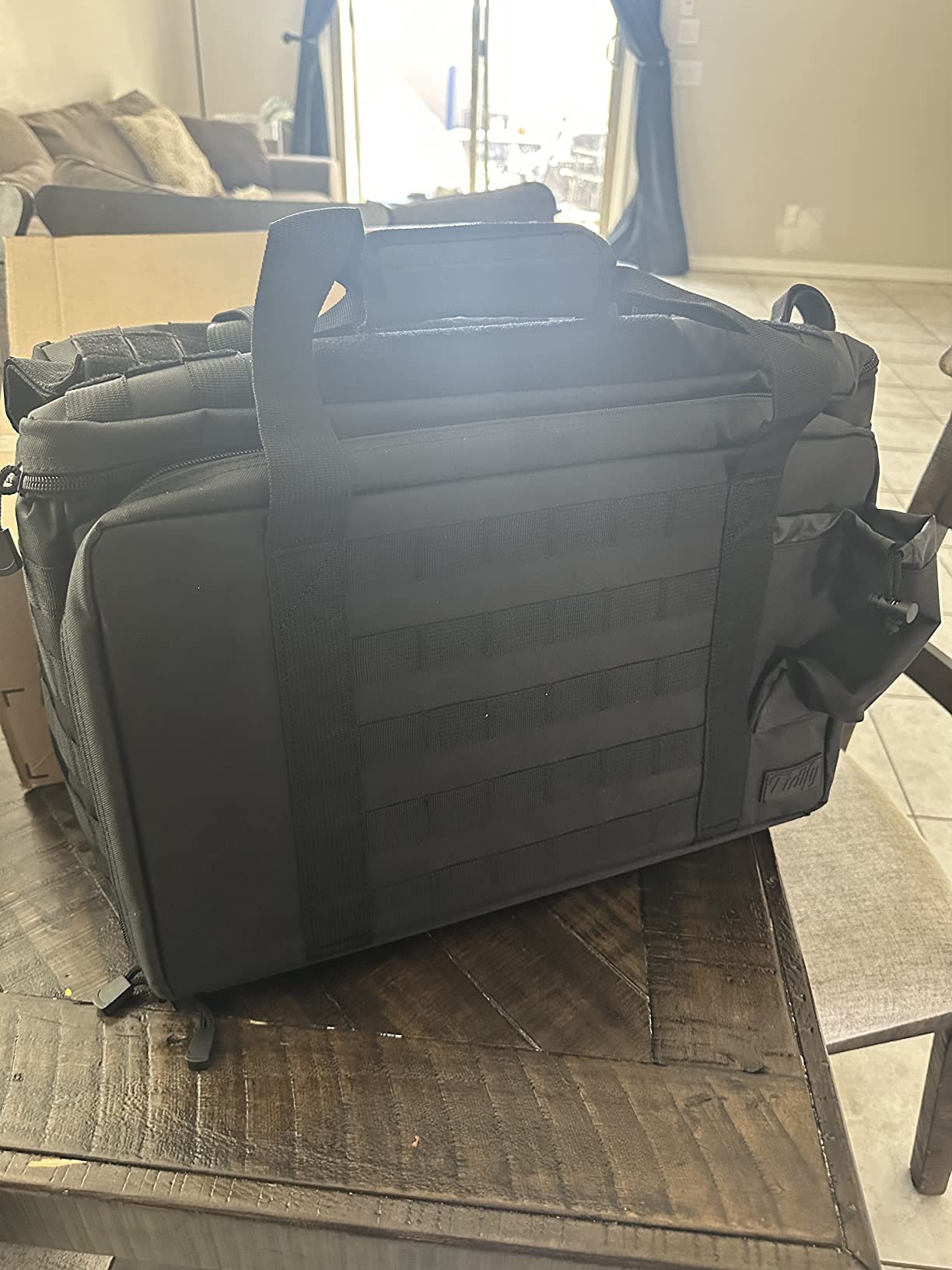 Tidify Patrol Bag Used By Law Enforcement Police Gear and Military Grade - Water Resistant Police Officer Duty Bag - Heavy Duty Car Front Seat Organizer with Multiple Storage Space customer photo 1
