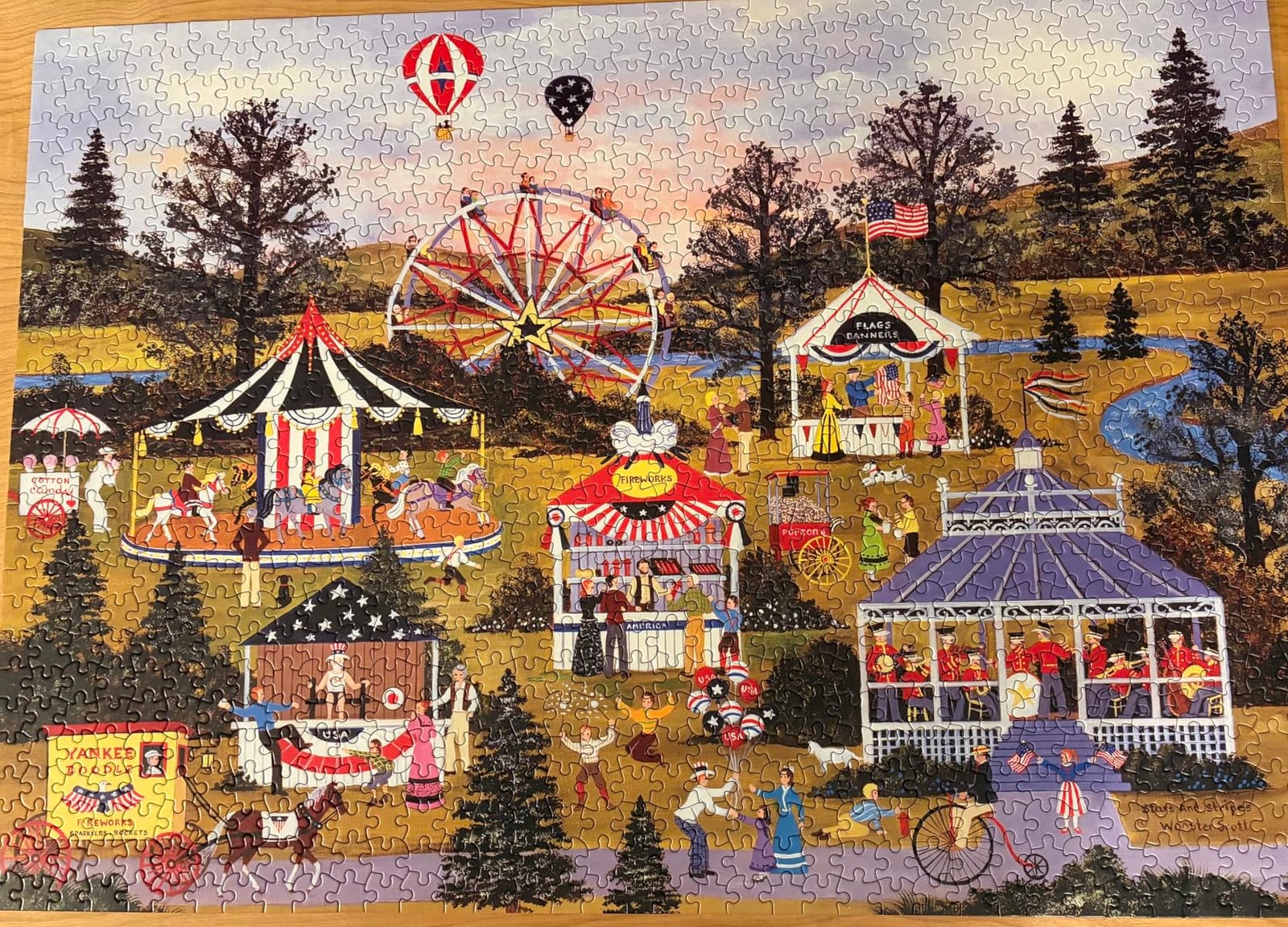 Playkidz PuzzleWorx Jigsaw Puzzle Glue, Easy-On Applicator Pack of 2, Non Toxic Clear Glue for 1000/1500/2000 Piece Puzzles 4.2 oz Each Bottle (Total 8.4) customer photo 1