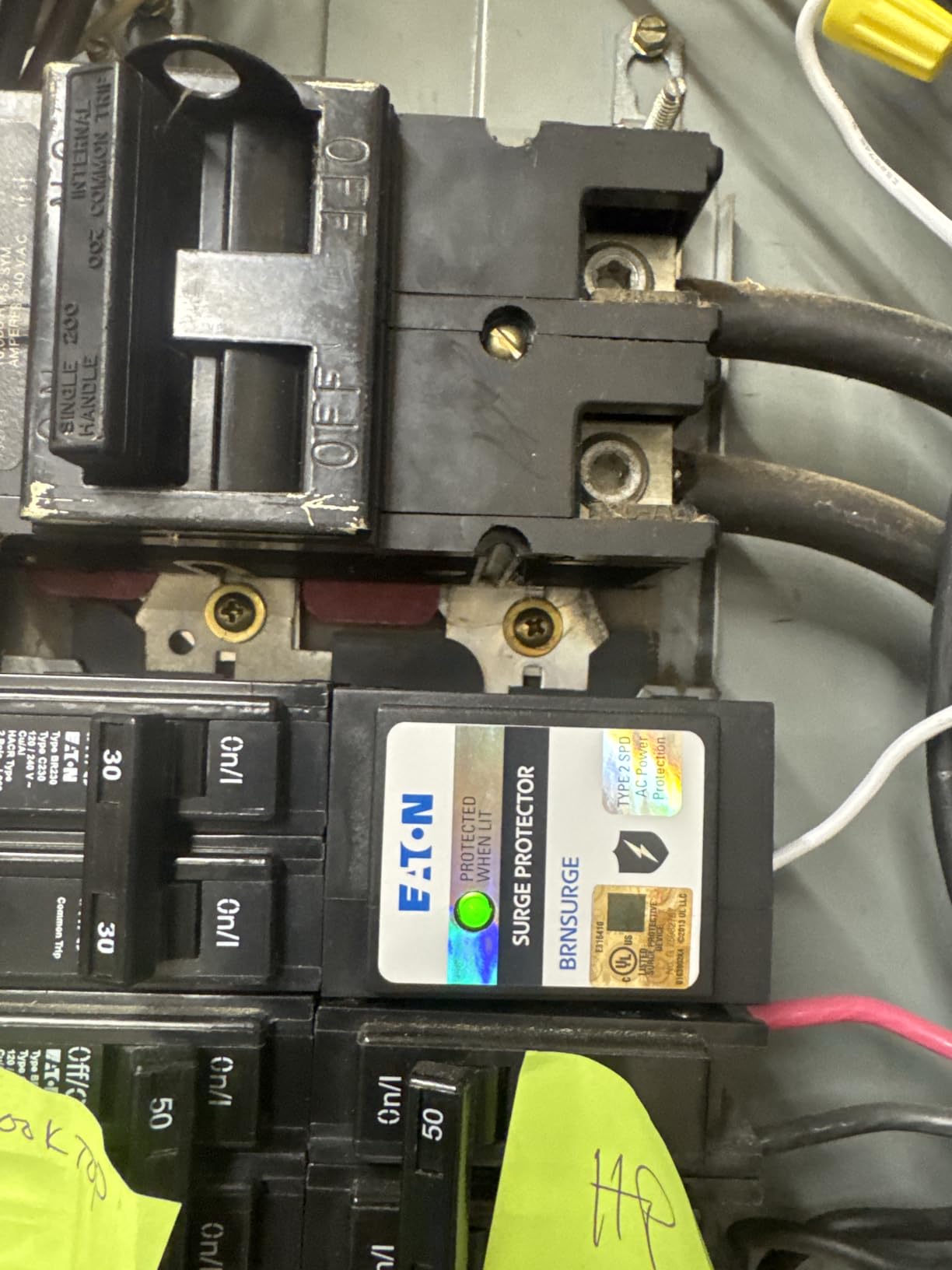 Type BR Circuit Breaker Surge Protective Device, Two Pole, Surge Protective Device customer photo 2