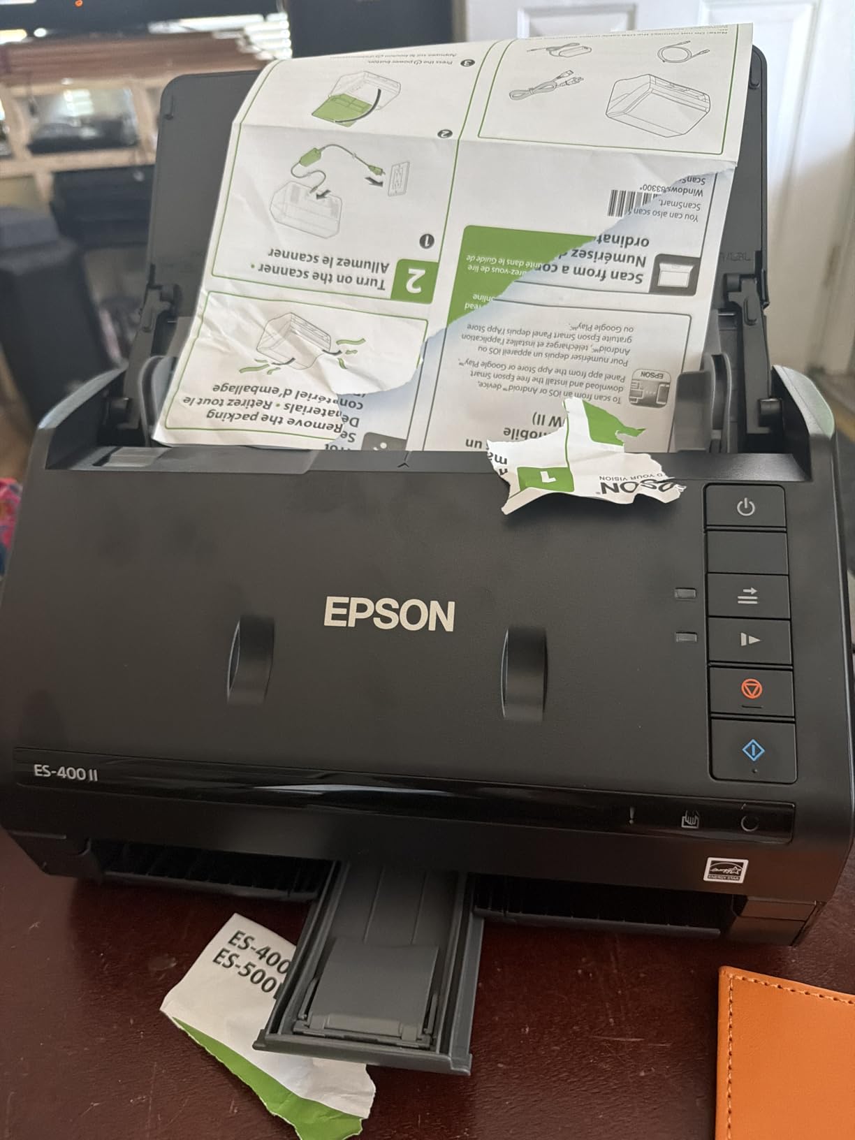 Epson Workforce ES-400 II High-Speed Color Duplex Desktop Document Scanner customer photo 2