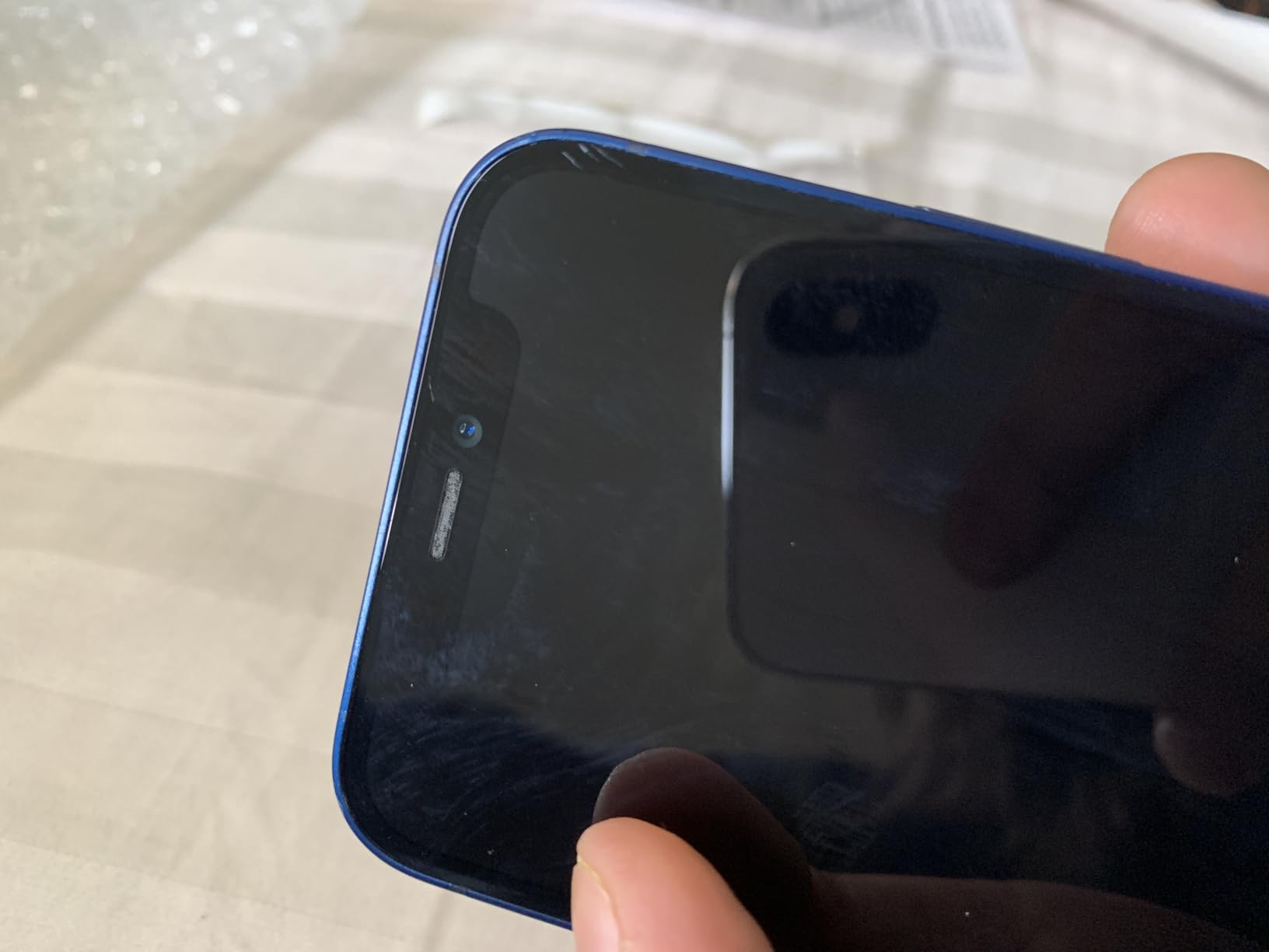 Apple iPhone 12 Mini, 64GB, Blue - Unlocked (Renewed) customer photo 1