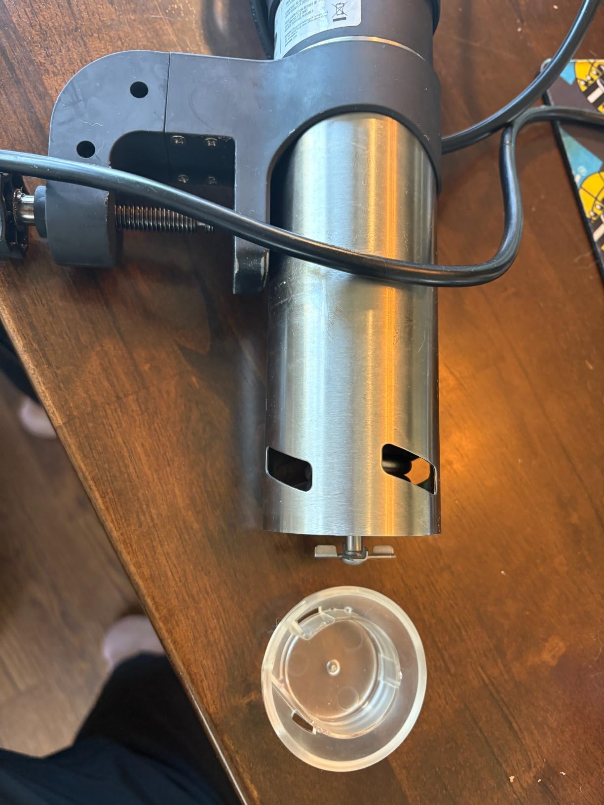 Greater Goods Sous Vide Cooker, 1100W, No App or WiFi Needed (Onyx Black) customer photo 1