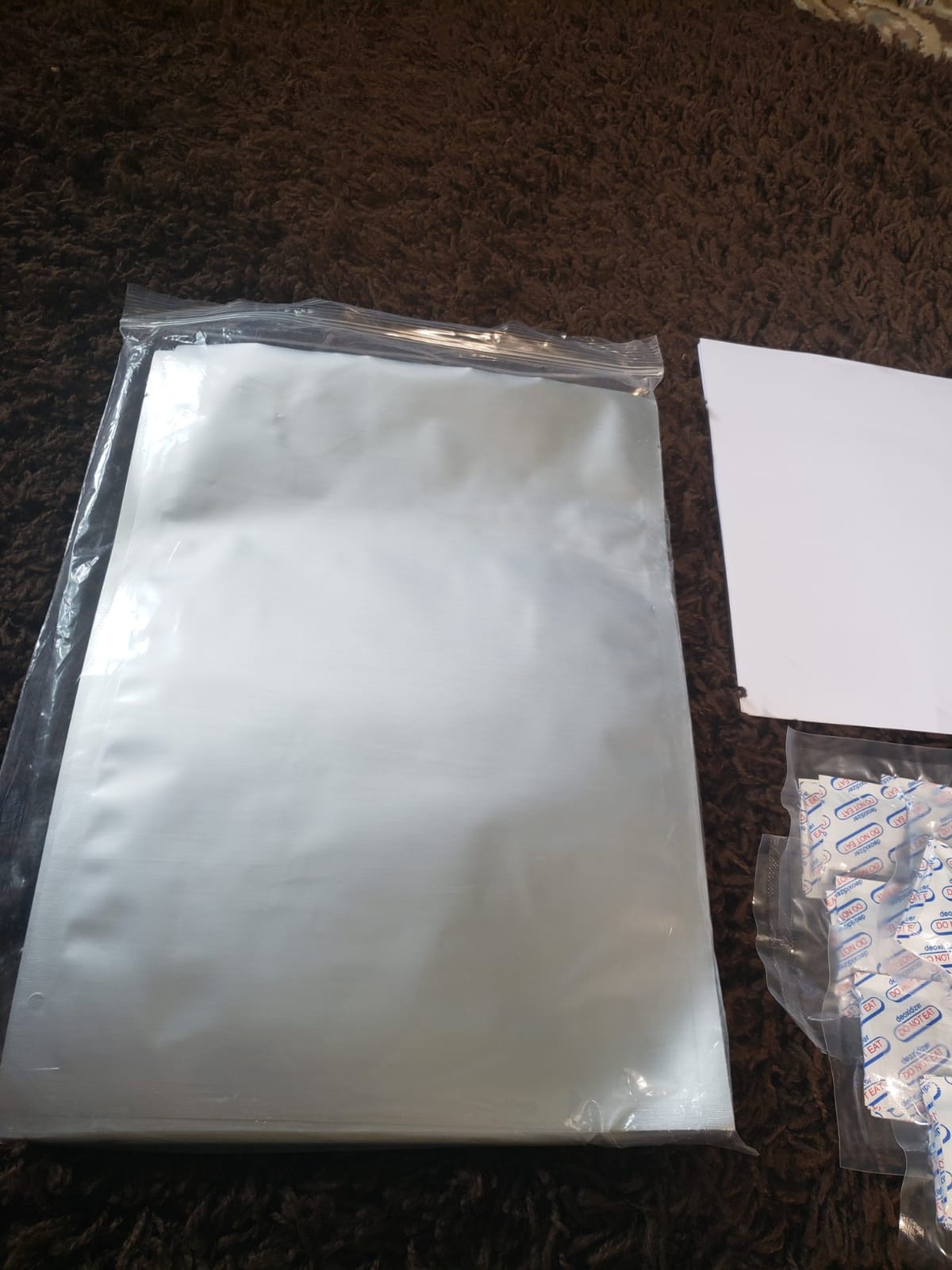 Wallaby 15 Count 5-Gallon Mylar Bags with 2500cc Oxygen Absorbers, 10 Mil Total Thickness Long-Term Food Storage Pouches, 20x30 Resealable Zipper Heat-Sealable Airtight Packaging - Silver customer photo 2