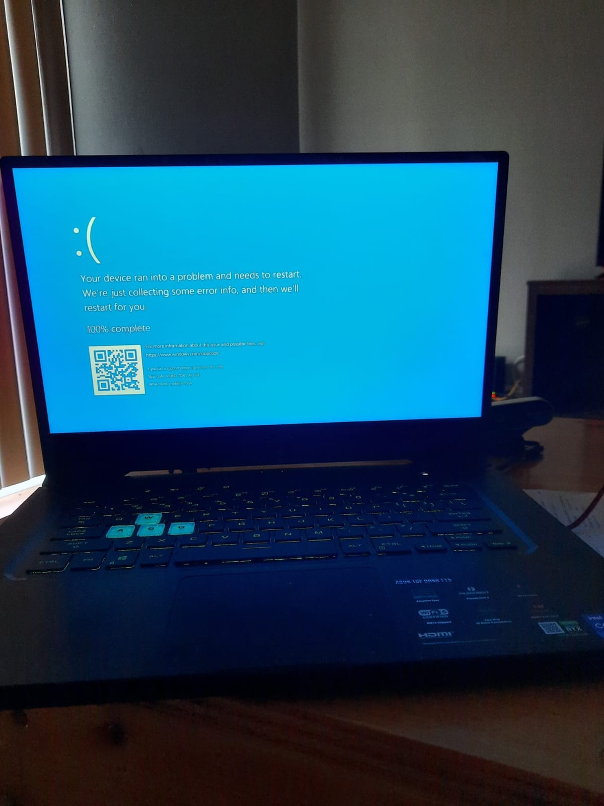 ASUS TUF Dash 15 (2021) Ultra Slim Gaming Laptop, 15.6†144Hz FHD, GeForce RTX 3050 Ti, Intel Core i7-11370H, 8GB DDR4, 512GB PCIe NVMe SSD, Wi-Fi 6, Windows 10, Eclipse Grey Color, TUF516PE-AB73 customer photo 2