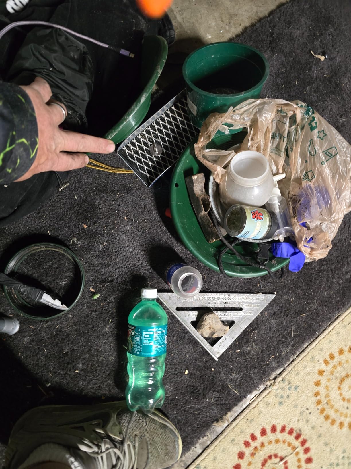 ASR Outdoor Lightweight Backpack Gold Panning Kit with Mini Aluminum Sluice Box, 14pc customer photo 2