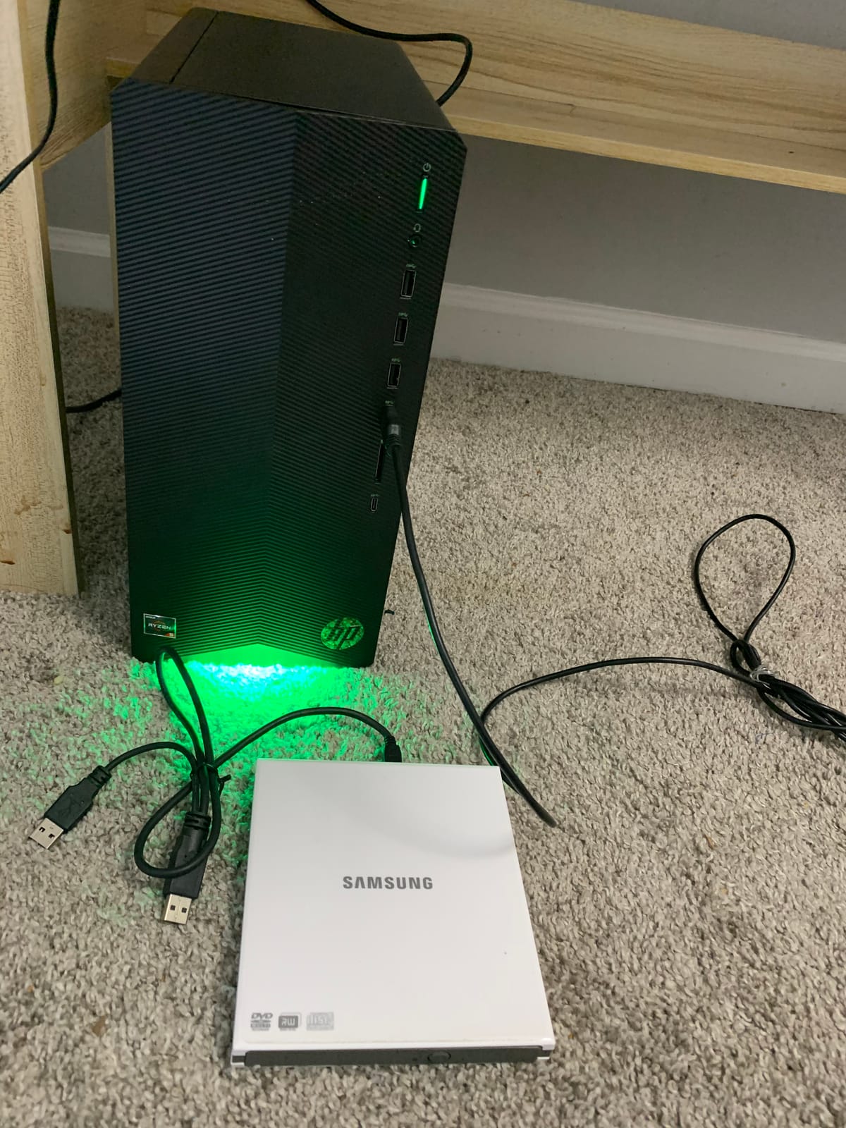 2021 HP Pavilion Gaming Desktop Computer, AMD Ryzen 5 3500 Processor, 8GB RAM, 256GB PCIe NVMe SSD, GeForce GTX 1650 Super 4GB, Windows 10 Home customer photo 1