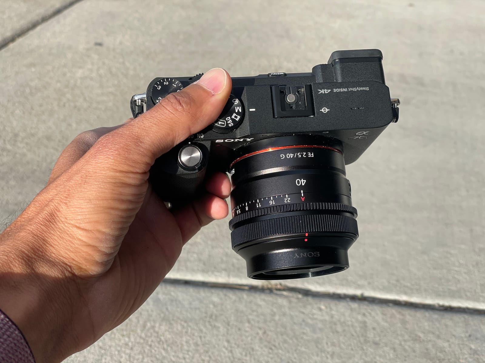 Sony FE 40mm f/2.5 G Lens for E customer photo 1