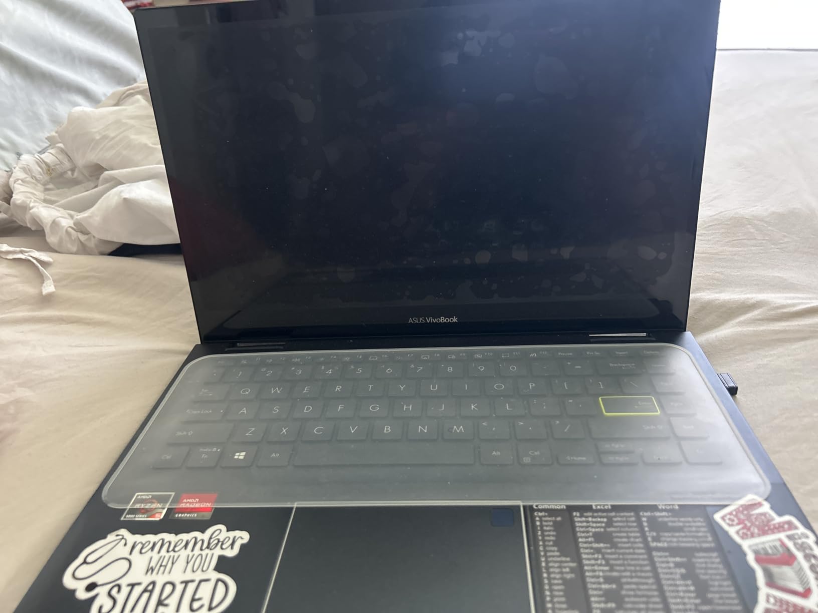ASUS VivoBook Flip 14 Thin and Light 2-in-1 Laptop, 14” FHD Touch Display, AMD Ryzen 5 5500U, 8GB RAM, 512GB SSD, Stylus, Fingerprint Reader, Windows 10 Home, Bespoke Black, TM420UA-DS52T customer photo 2