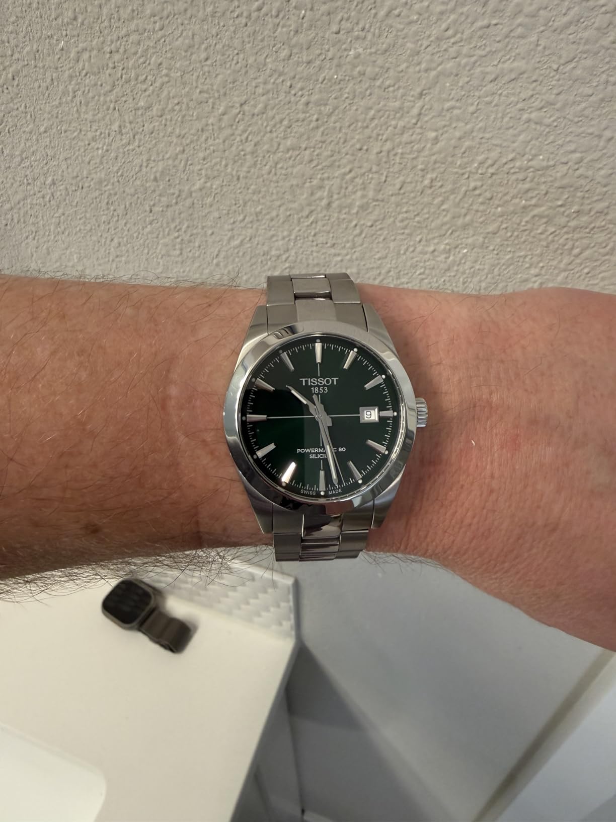 Tissot Gentleman, Swiss Powermatic 80 Automatic, 40mm, Green Dial, Men's Watch customer photo 1