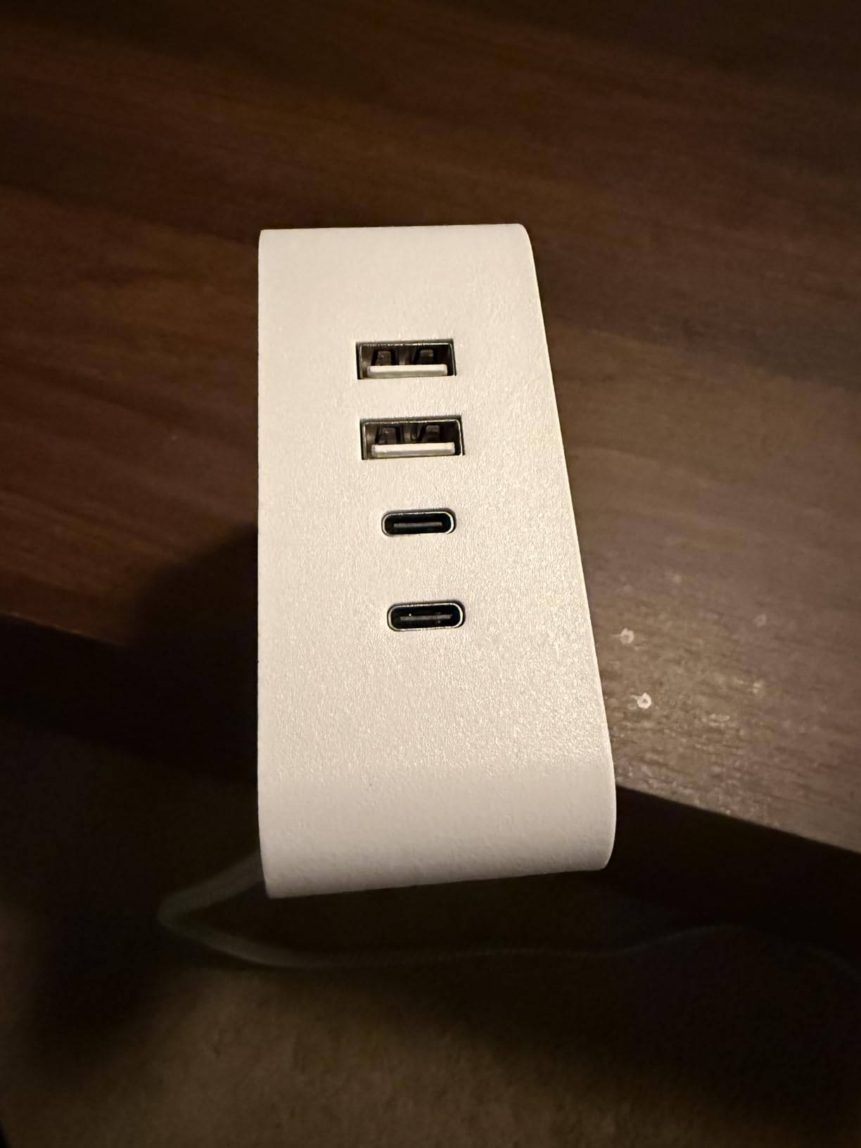 HANYCONY Surge Protector Power Strip, 1080J, 5 Ft Braided Extension Cord | 8 Outlets 4 USB Ports(2 USB C), Outlet Extender, Flat Plug, Wall Mount, Desk Charging Station, Home Office, Dorm Room ETL customer photo 1