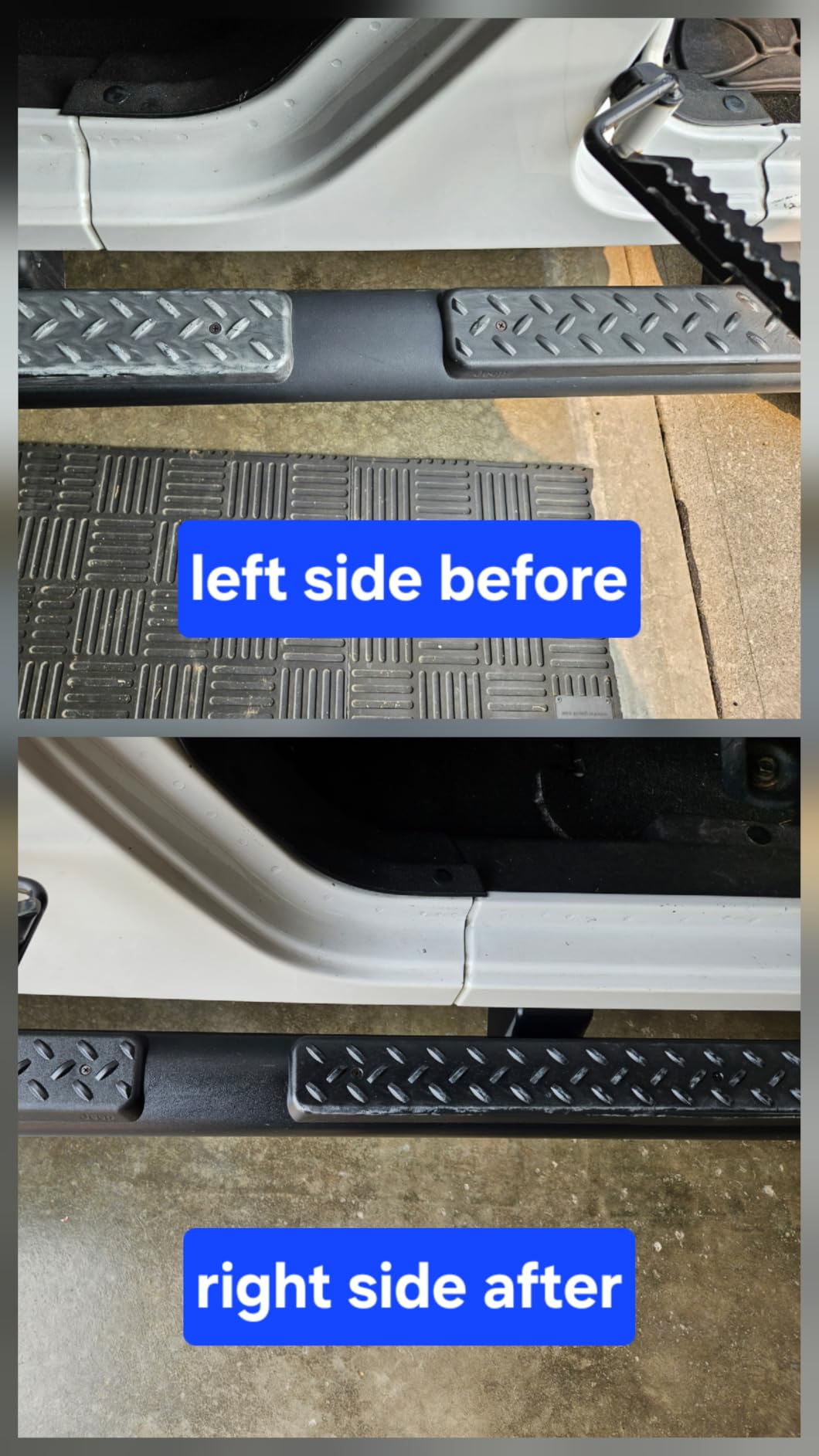 ExoForma Black Trim Restorer - Lasts 6+ Months, Dye Infused Waterproof Plastic Restorer for Cars - Perfect for Faded Bumpers, Trim & Vinyl on Jeeps, Truck Beds, Avalanches & ATVs | 8oz customer photo 1