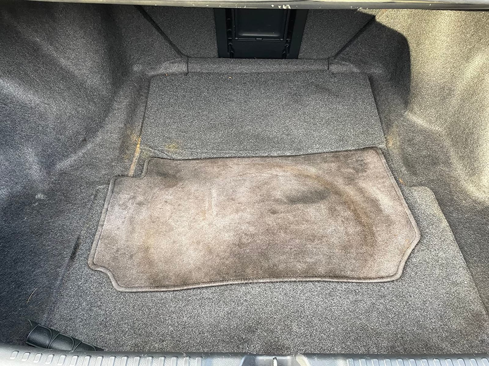Motor Trend FlexTough SUV Cargo Liner & Car Trunk Mat - Universal Trim-To-Fit All Weather Cargo Mats for Back of SUV - SUV Trunk Mat & Trunk Liner Floor Mat Cargo Cover - Trunk Cover 47.5