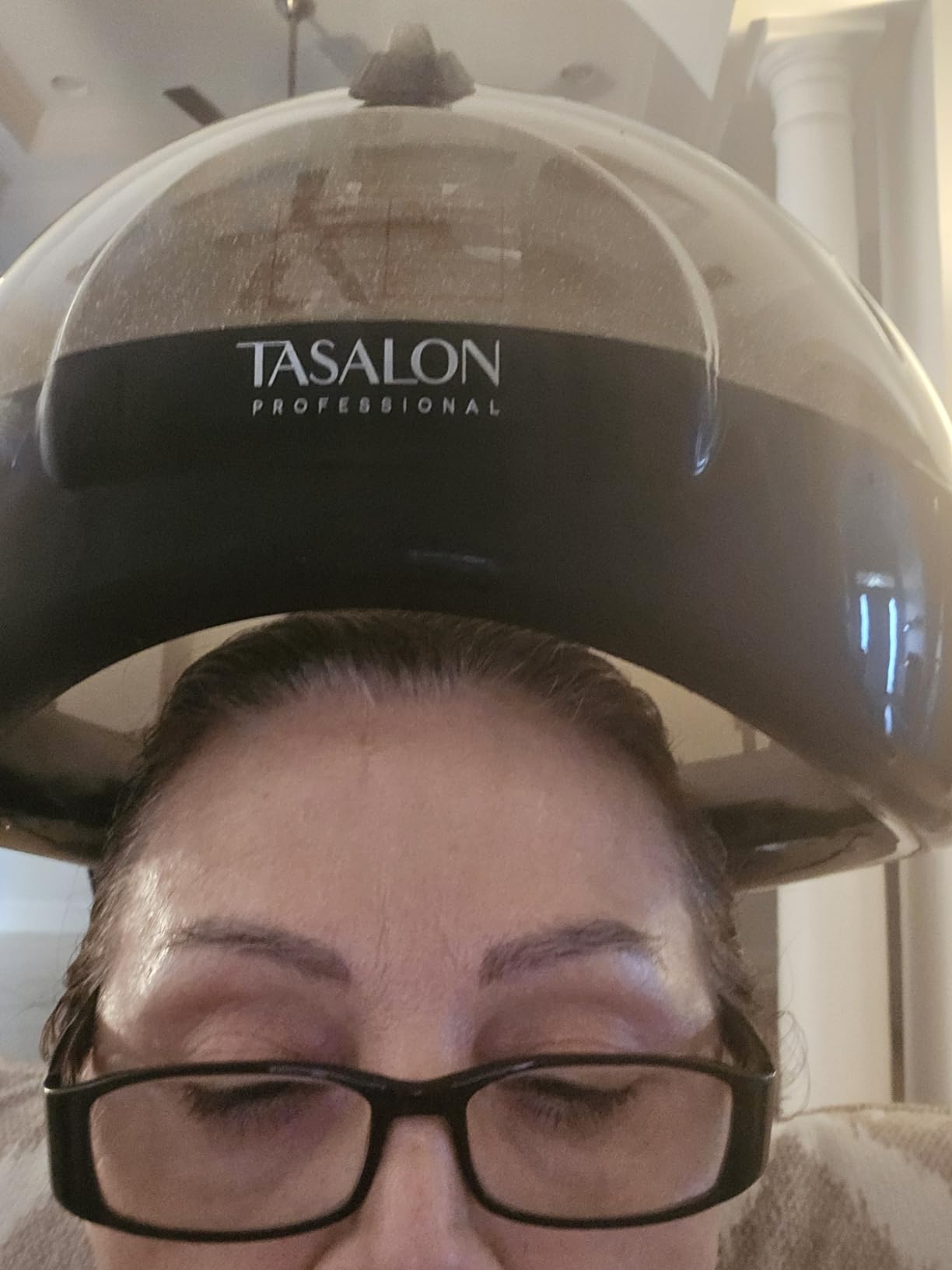 TASALON Professional Standing Hooded Hair Steamer customer photo 1
