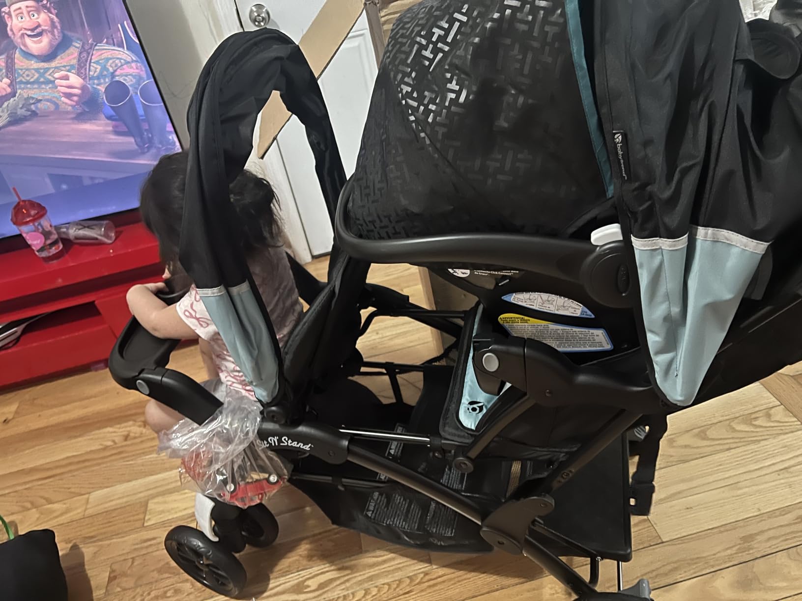 Baby Trend Sit N’ Stand® Double Stroller, Desert Blue customer photo 1