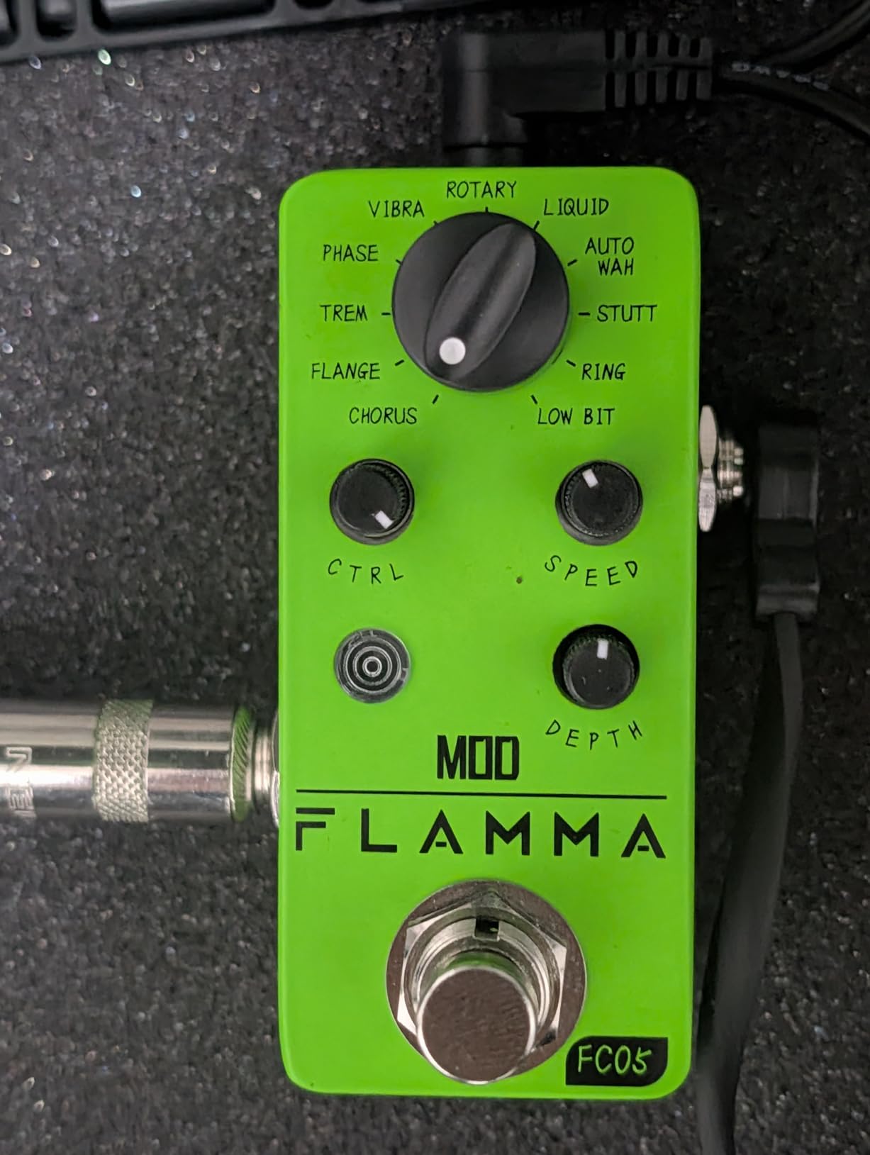FLAMMA FC05 Modulation Guitar Pedal with Chorus Flanger Tremolo Phaser Vibrato Rotary Liquid Autowah Stutter Ring LowBit customer photo 2