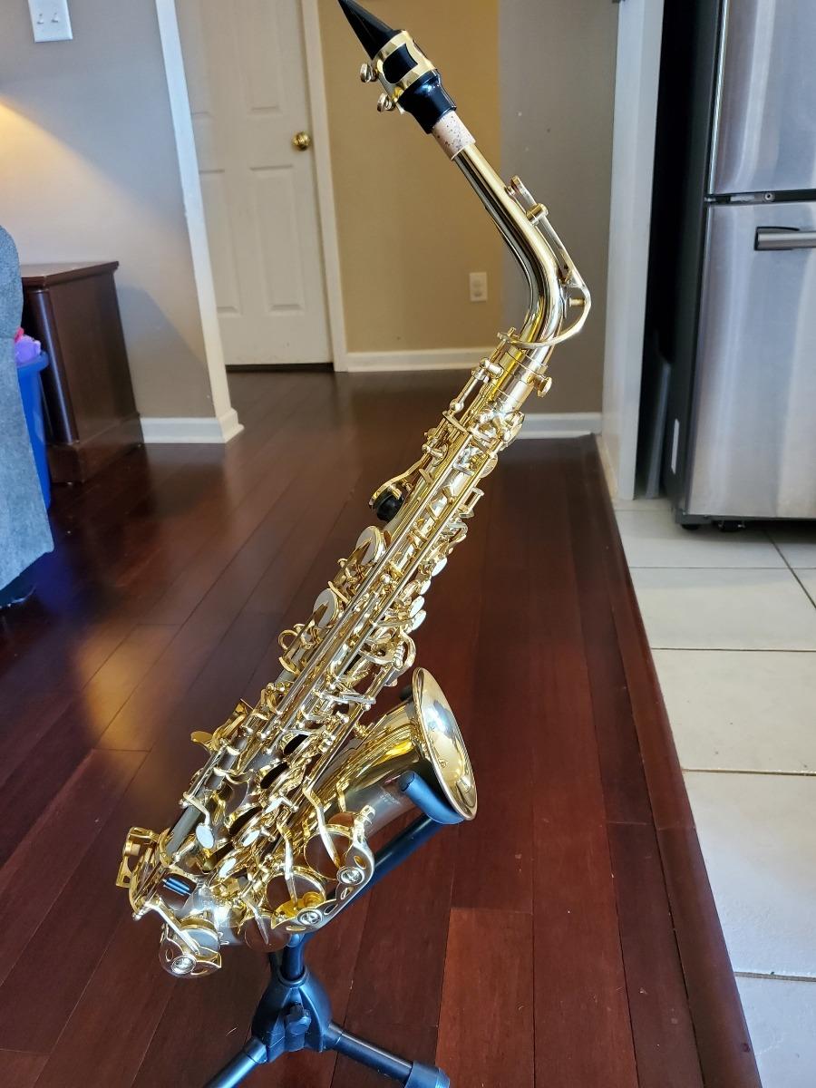 Eastar Alto Saxophone Eb Flat, Professional Intermediate Sax Golden, AS-III customer photo 1