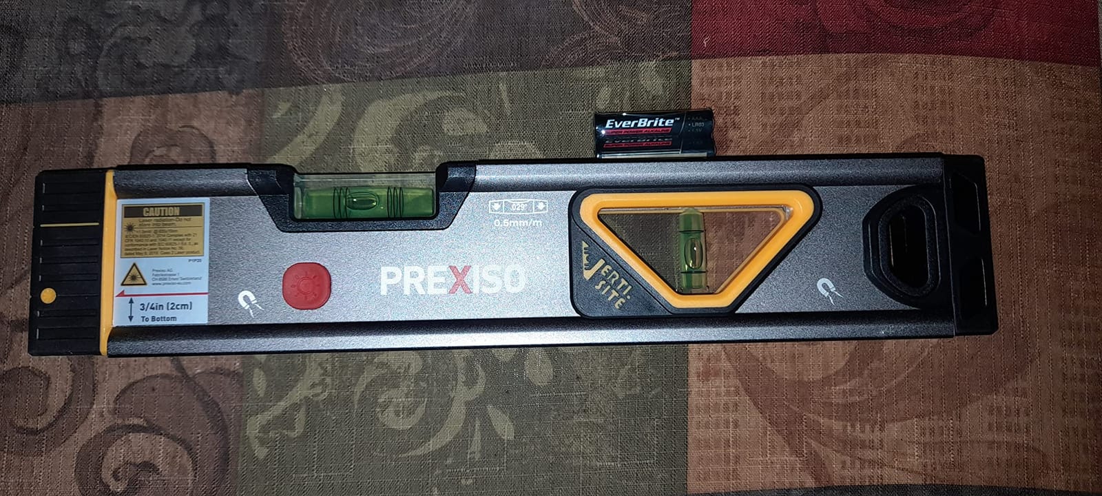 PREXISO 2-in-1 Laser Level 100Ft/30Ft, 12