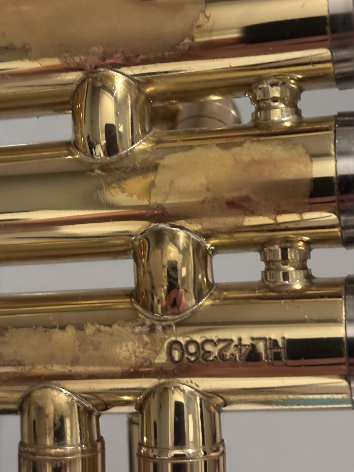 Student Bb Trumpet, Gold Finish Brass for School Band Orchestra Beginners customer photo 1