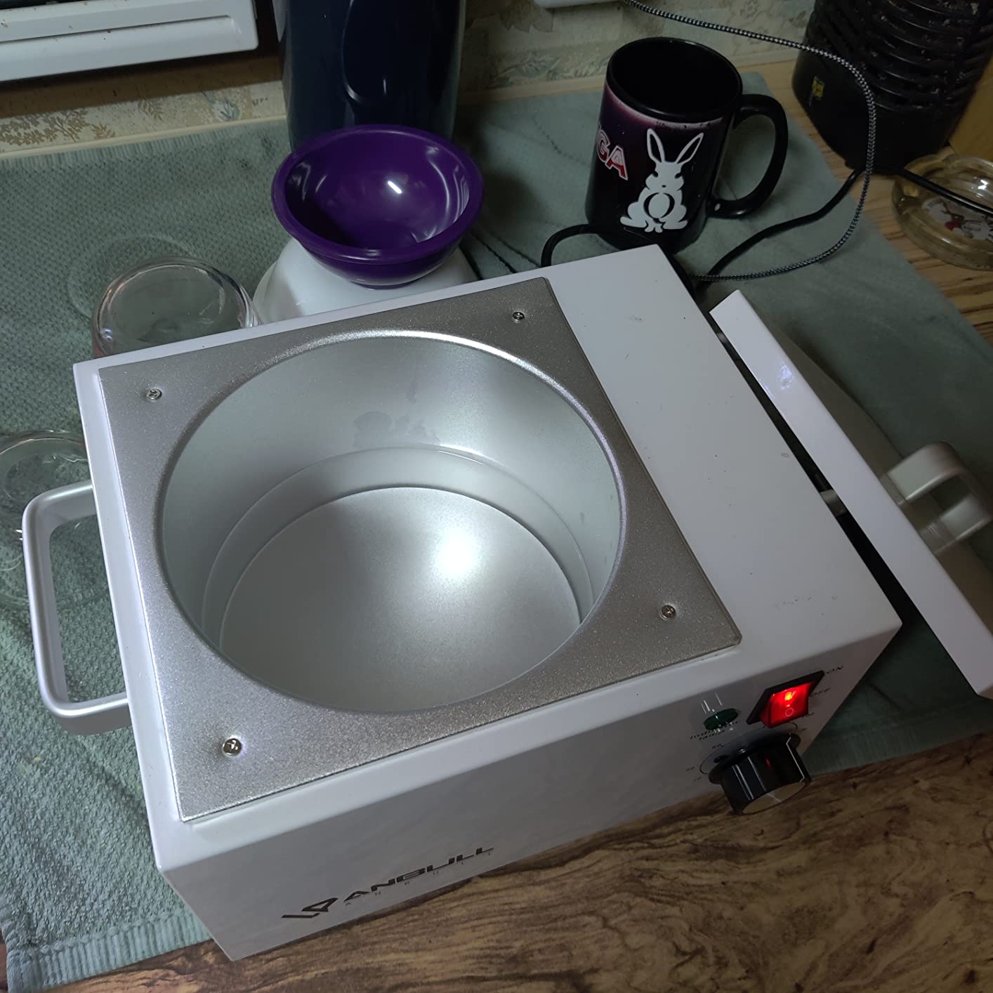 ANBULL Professional Single Wax Warmer,5.5LB Wax Heater for Hair Removal customer photo 2