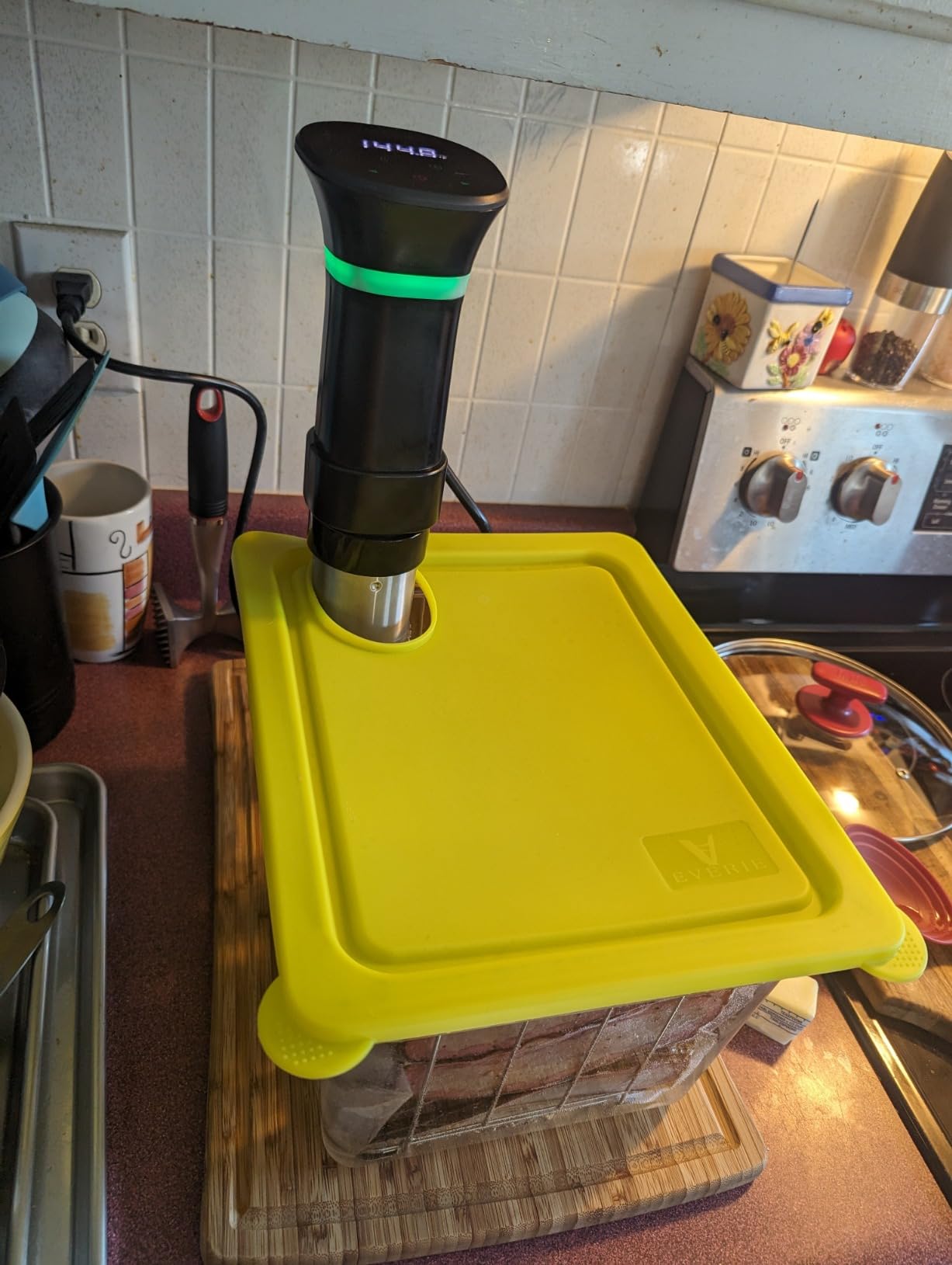 Sous Vide Cooker Machine 1000W Immersion Circulator with Recipe customer photo 1