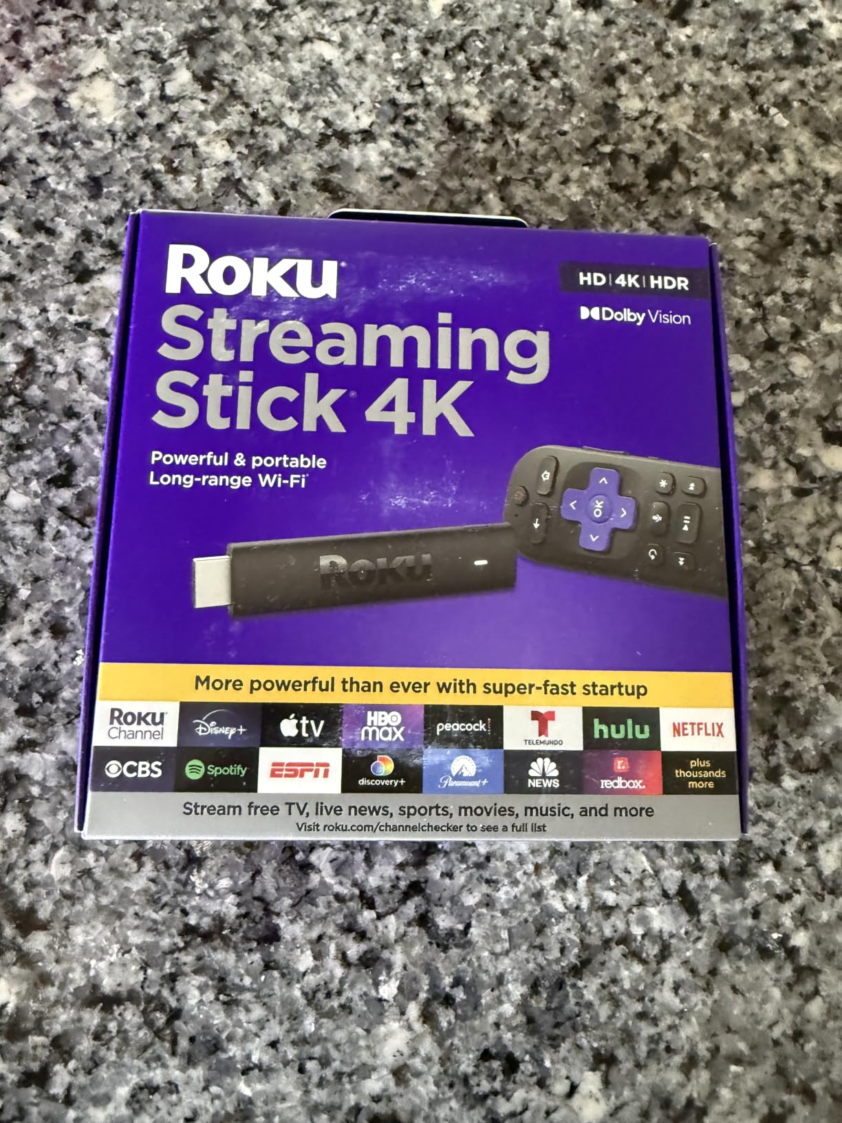 Roku Streaming Stick 4K with Voice Remote - HDR10+ & Dolby Vision customer photo 2