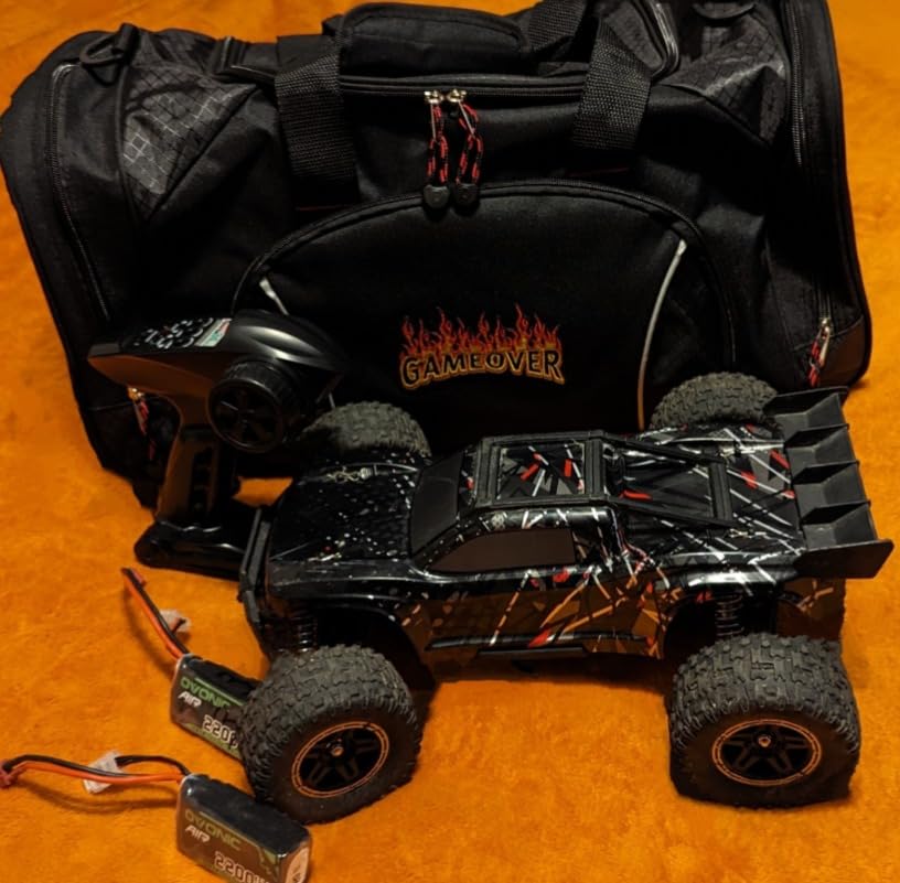 HAIBOXING 2995 RC Truck, 1:12 Scale RC Buggy, 40km/h Off-Road Desert Truck | Full-Aluminum Oil-Filled Shocks, Center Differential, 550 Motor Upgrade Version, Water-Resistant Electronics, Dual Batteries customer photo 1