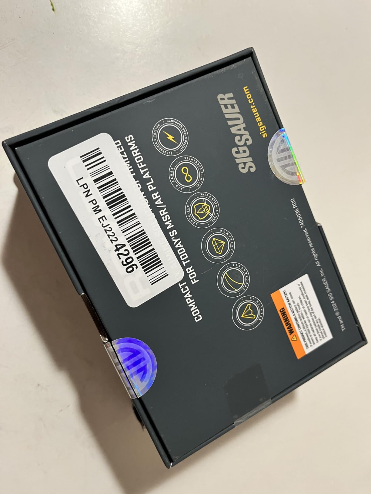 SIG SAUER Romeo-MSR GEN II 2 MOA 1x20 mm Dot Sight customer photo 2