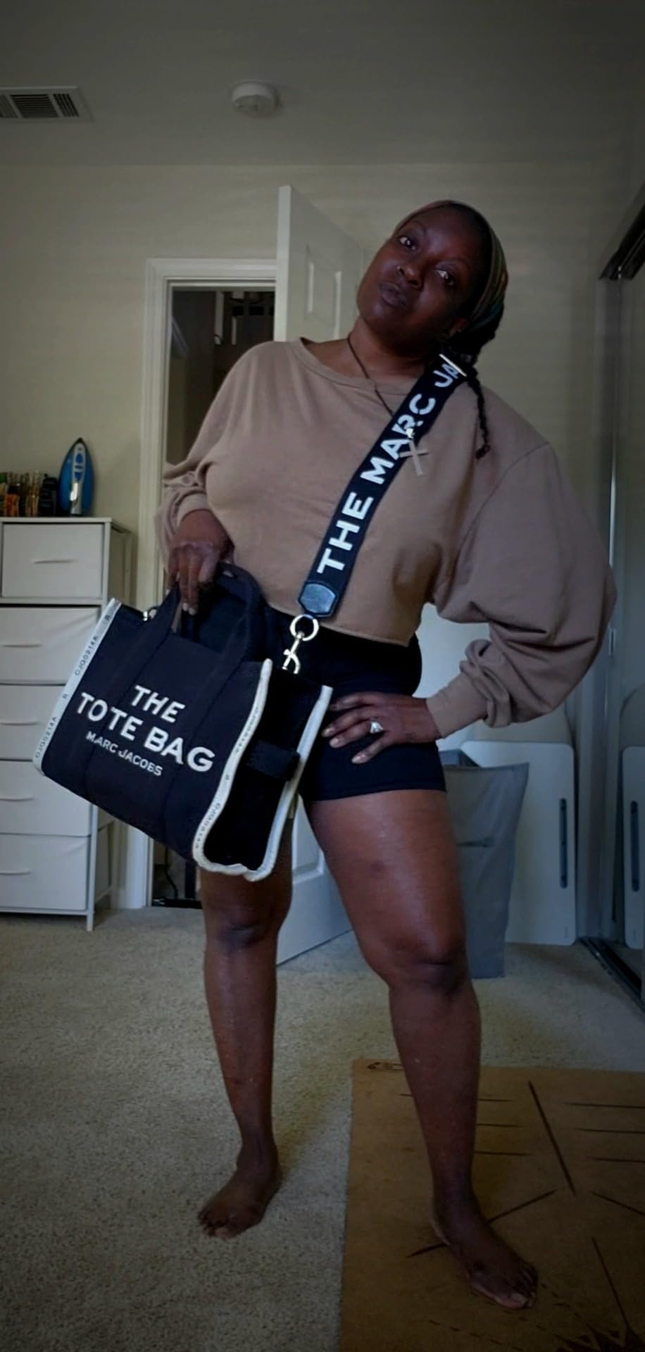 Marc Jacobs Women's The Canvas Medium Tote Bag Tote customer photo 2