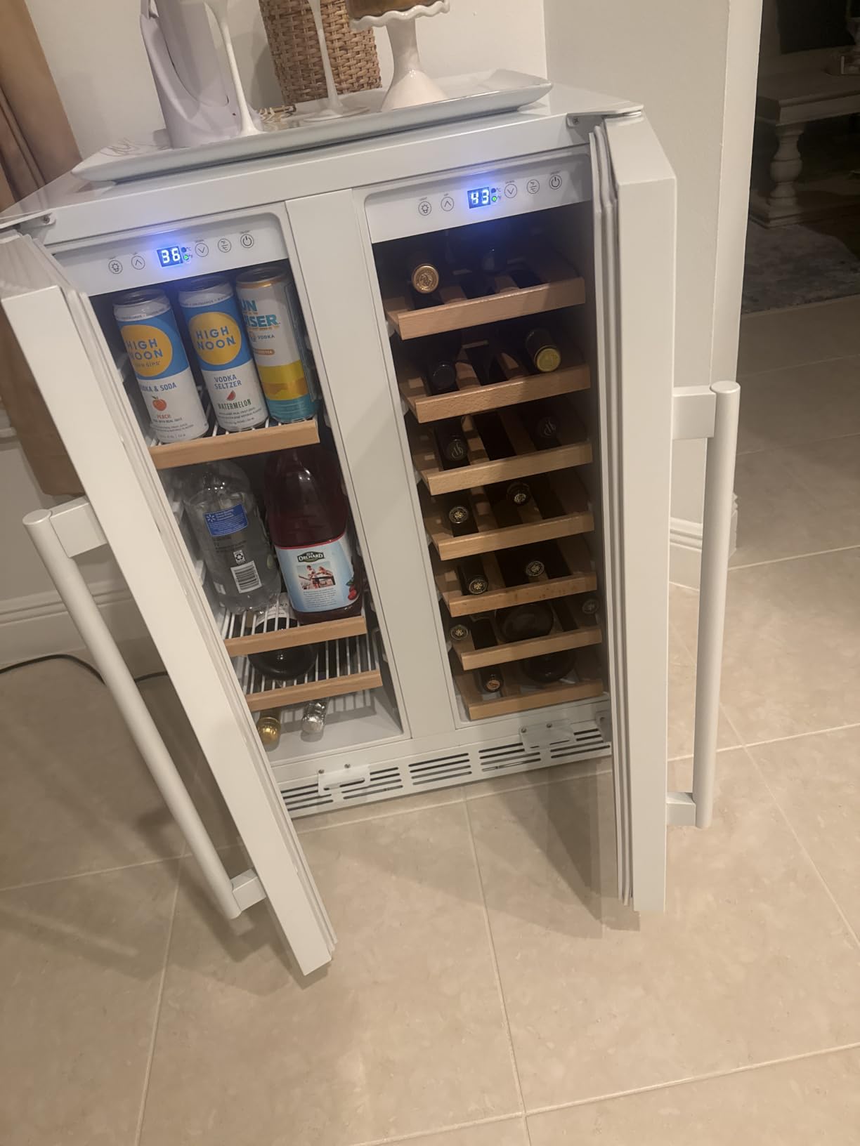 24 Inch Upgraded190 Bottles Wine Cooler Refrigerator customer photo 1