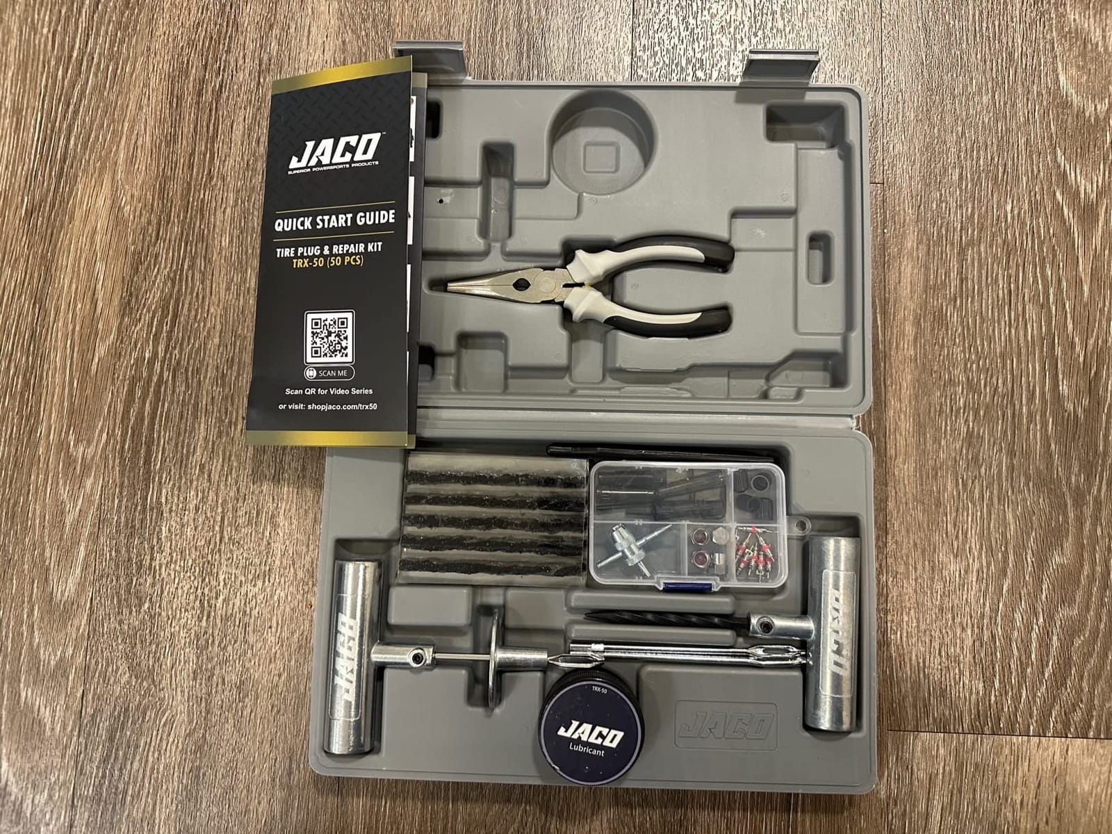 JACO TRX-50 Heavy Duty Tire Repair Kit - Universal Tire Plug Kit customer photo 2