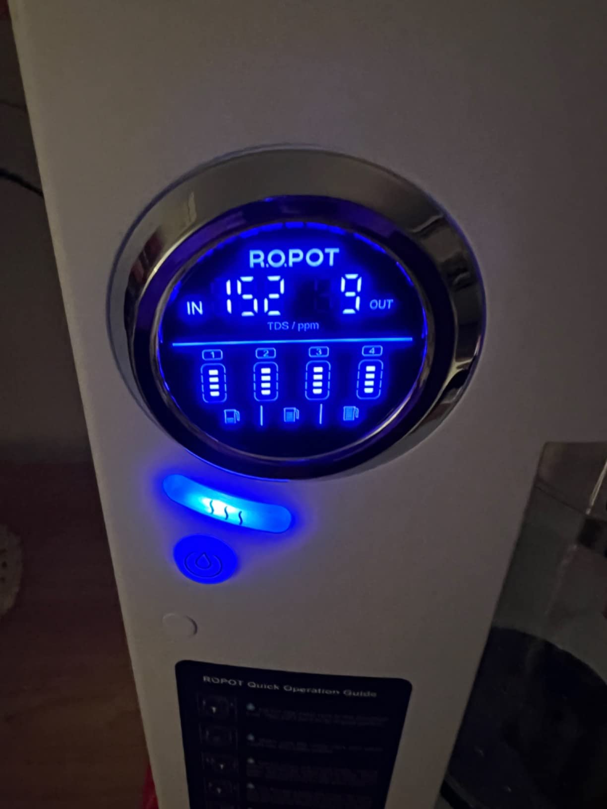 Bluevua RO100ROPOT Countertop Reverse Osmosis Water Filter System customer photo 2
