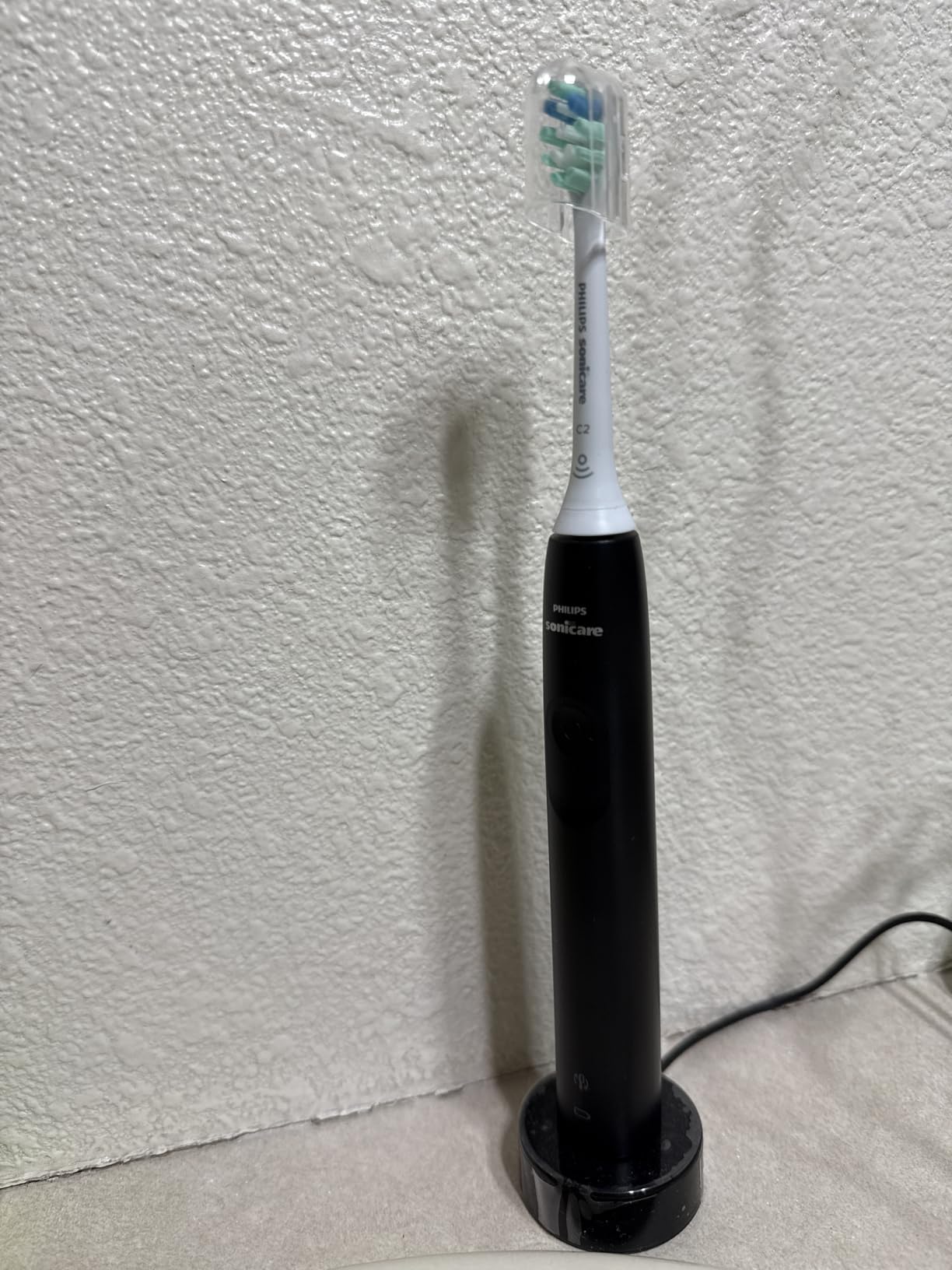 Philips Sonicare 4100 Rechargeable Electric Toothbrush, 1 Brush Head, Black customer photo 1