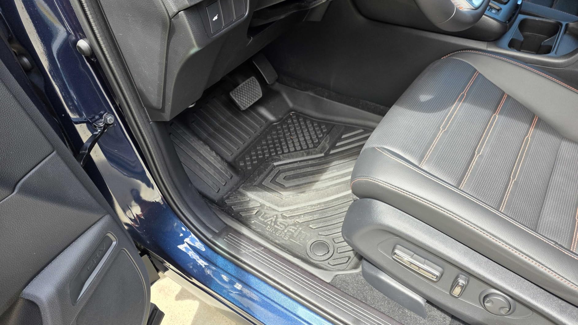 LASFIT All Weather Floor Mats for Honda Civic 2022-2026【Gasoline 】 customer photo 2