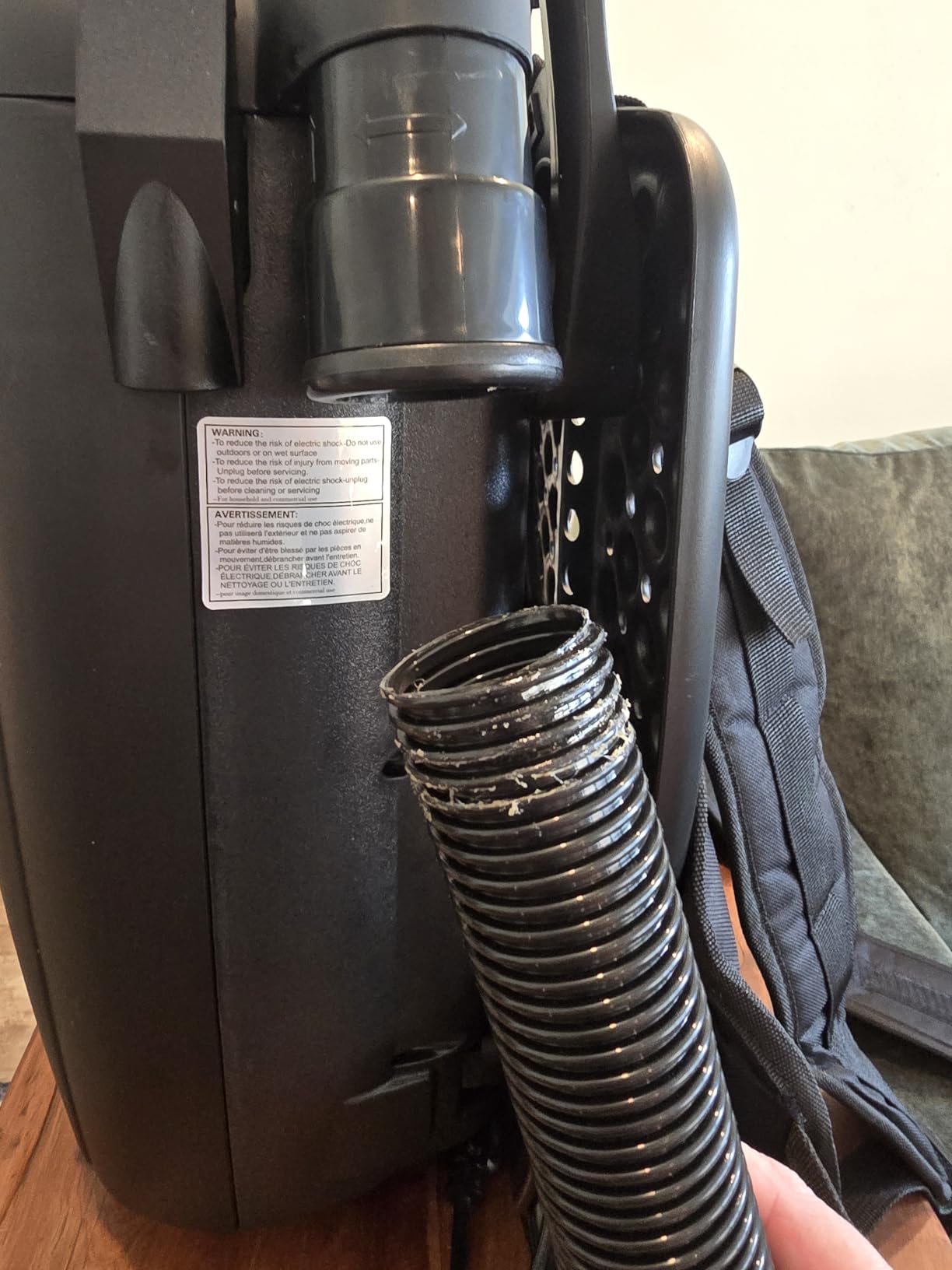 Atrix Ergo Backpack Canister Vacuum, Portable Cleaner with Attachments for Professional and Residential Use, VACBP10 Premium Bundle customer photo 1