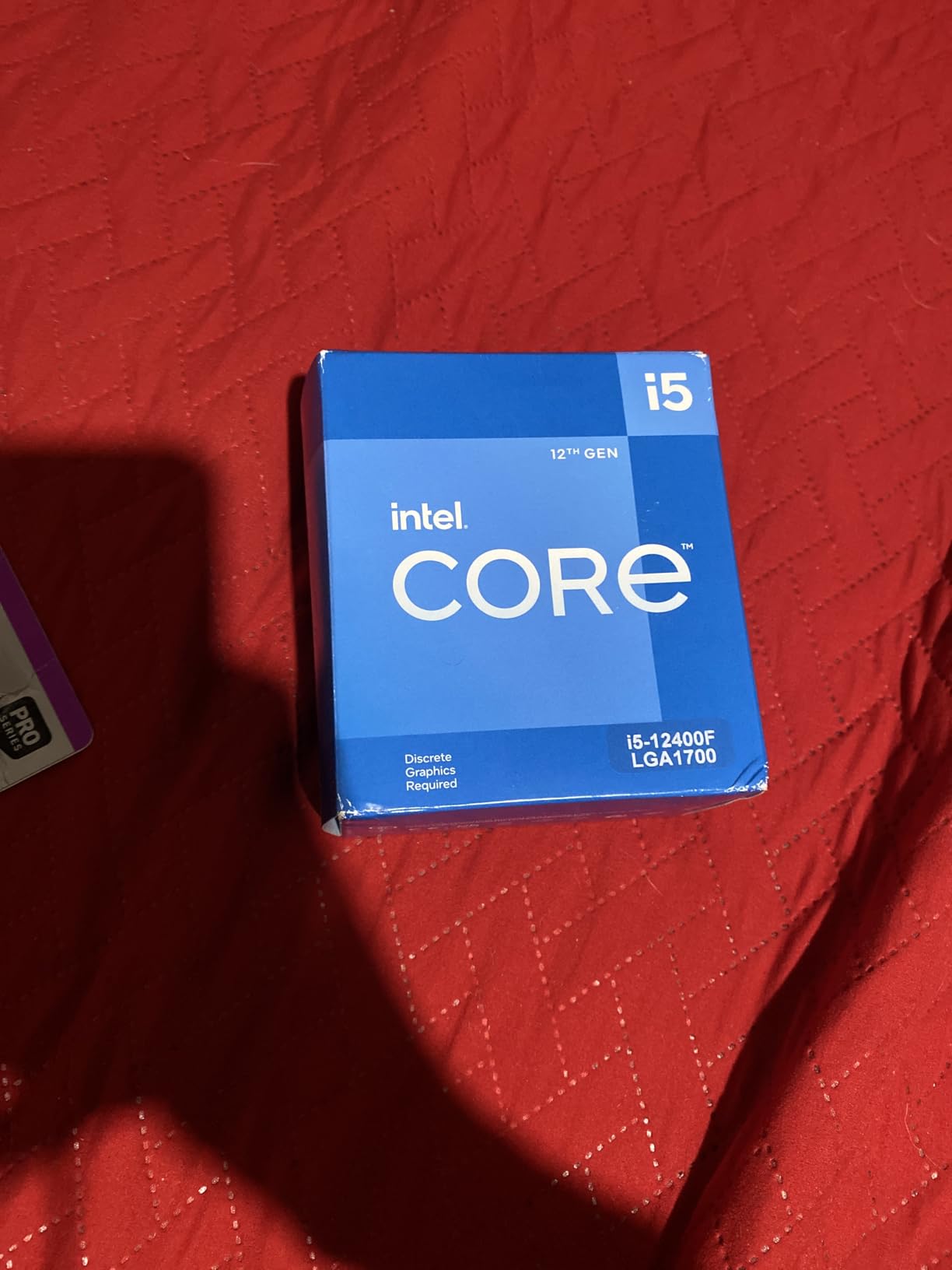 INTEL CPU Core i5-12400F / 6/12 / 2.5GHz / 6xxChipset / BX8071512400F customer photo 1