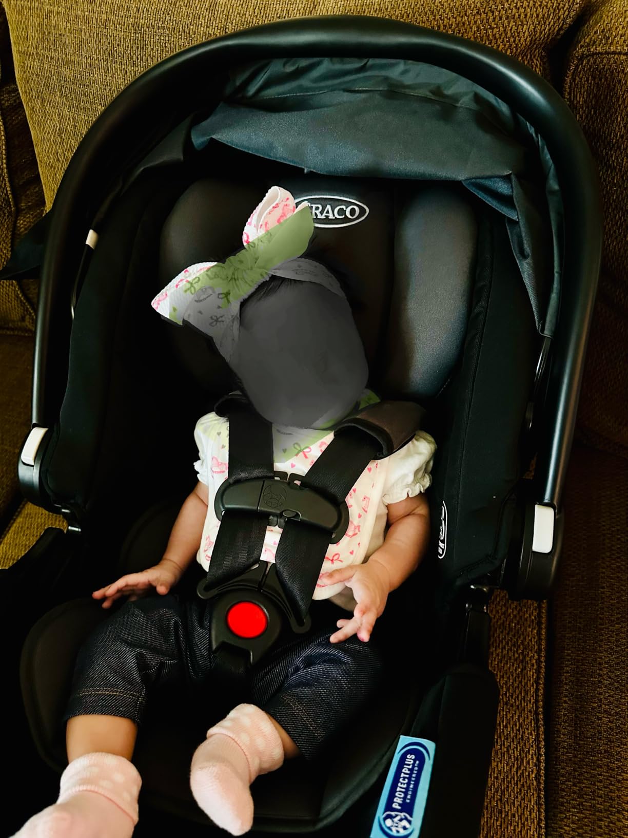 Graco® SnugRide SnugFit DLX Infant Car Seat, Baby Car Seat with Anti Rebound Bar for Extra Safety, SnugLock Easy Install Carseat, Baby Registry Must Have, Gift for New Parents, Maison customer photo 1