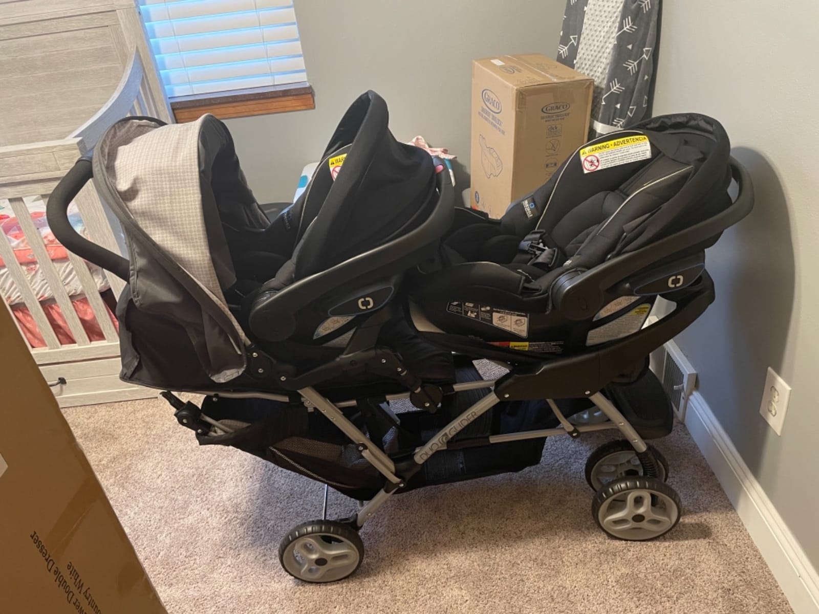 Graco® SnugRide SnugFit DLX Infant Car Seat, Baby Car Seat with Anti Rebound Bar for Extra Safety, SnugLock Easy Install Carseat, Baby Registry Must Have, Gift for New Parents, Maison customer photo 2