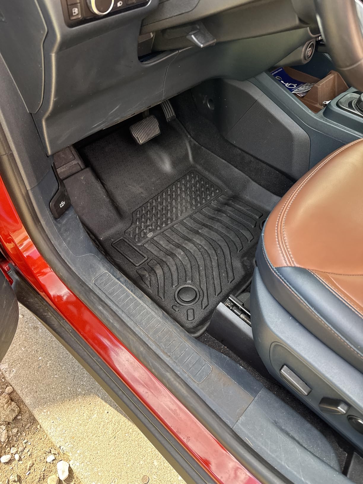 Cartist Floor Mats Compatible with Ford Bronco Sport 2021-2024 2025 2026 All Weather Floor Liners for Ford Bronco Sport Accessories 1st and 2nd Row Carpet Protection Mat Set customer photo 2