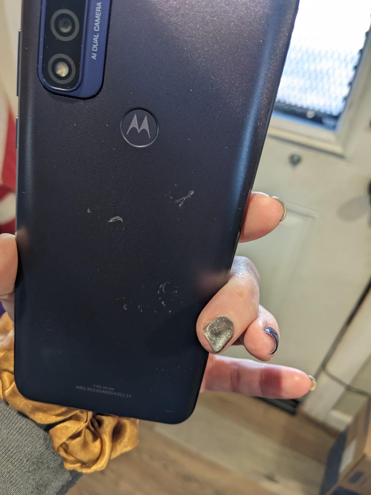 Motorola Moto G Pure 2021, 32GB + 3GB RAM, Deep Indigo - Unlocked (Renewed) customer photo 1