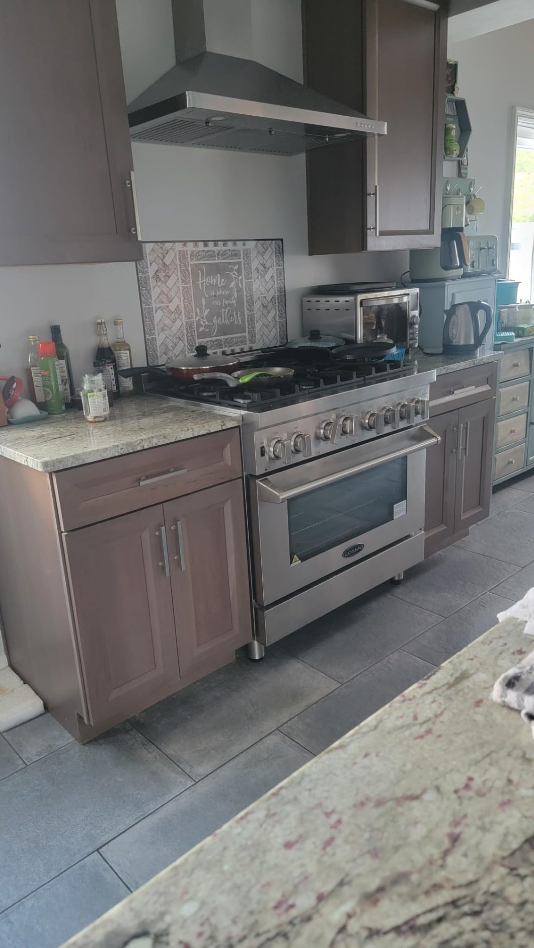 48 in. Vista Coll 6.6 cu ft 8 Burner Double Oven Gas Range, Stainless Steel customer photo 1