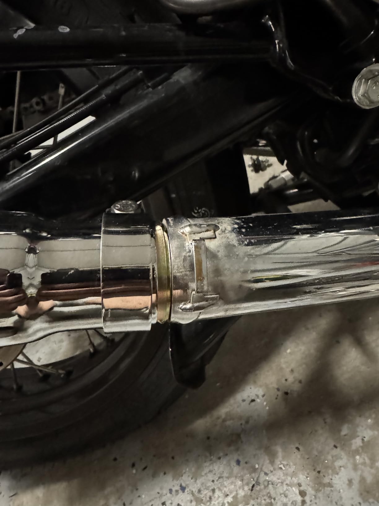 Sporacingrts Stainless Steel Motorcycle Exhaust Muffler Silver customer photo 1