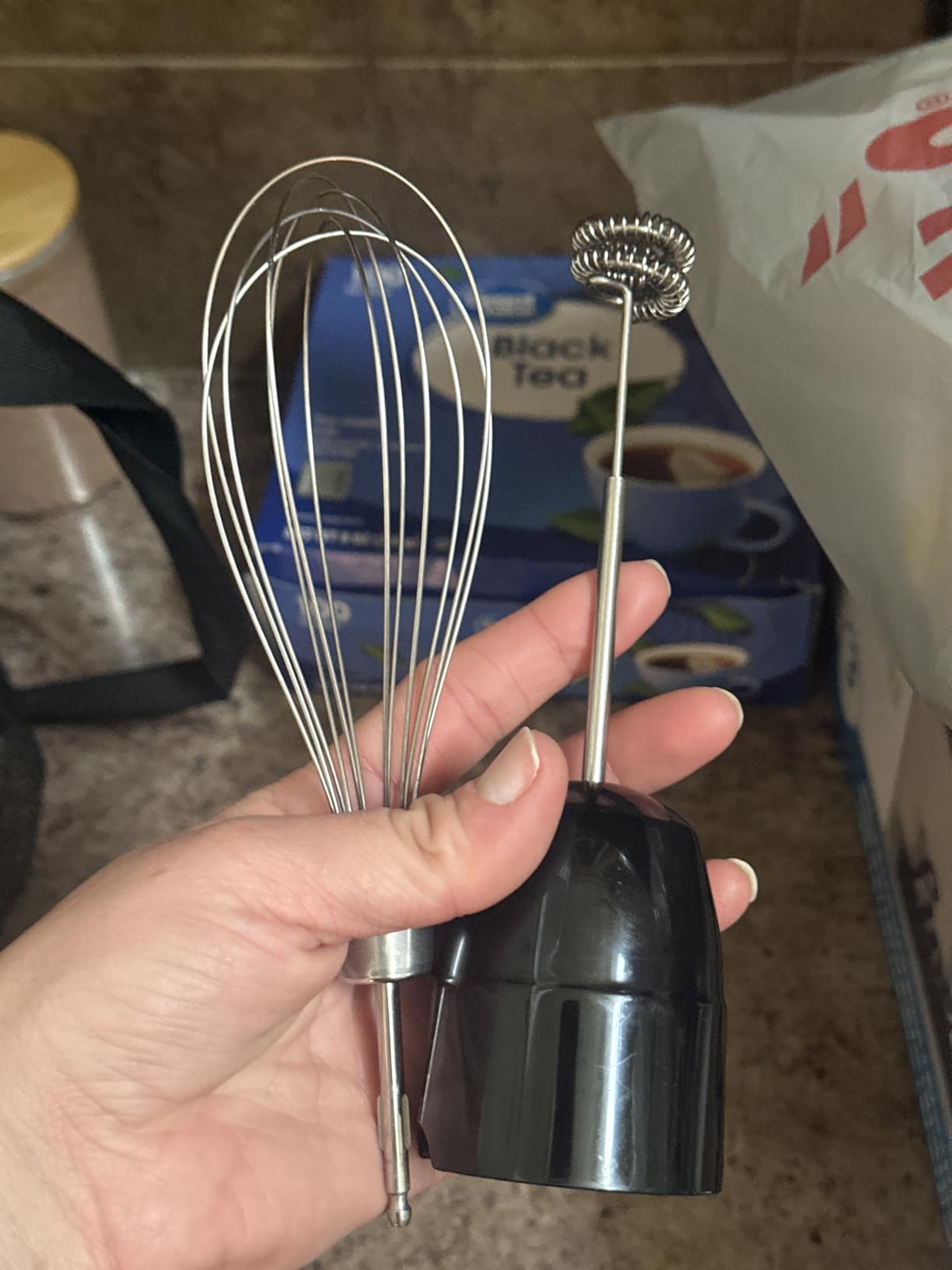 Bonsenkitchen Immersion Blender with Food Processor, 20 Speeds & Turbo Mode customer photo 2