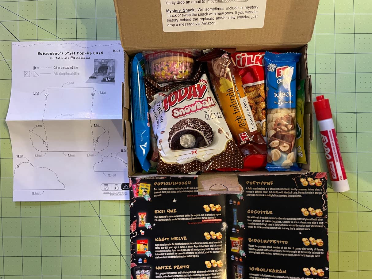 Midi International Snack Box (Fairy Tale Themed) | Snacks Variety Pack of International Treats | Foreign Snack Box Offering Unique Experience | Mix Care Pack of Turkish Candies | 12 Full-Size Snacks customer photo 1
