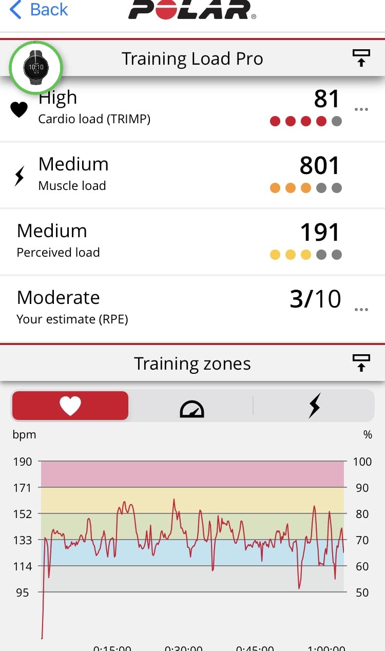 POLAR Pacer Pro Advanced Ultra-Light GPS Fitness Tracker Smartwatch for Runners with Training Program & Recovery Tools; S-L, for Men or Women, Grey-Black customer photo 2