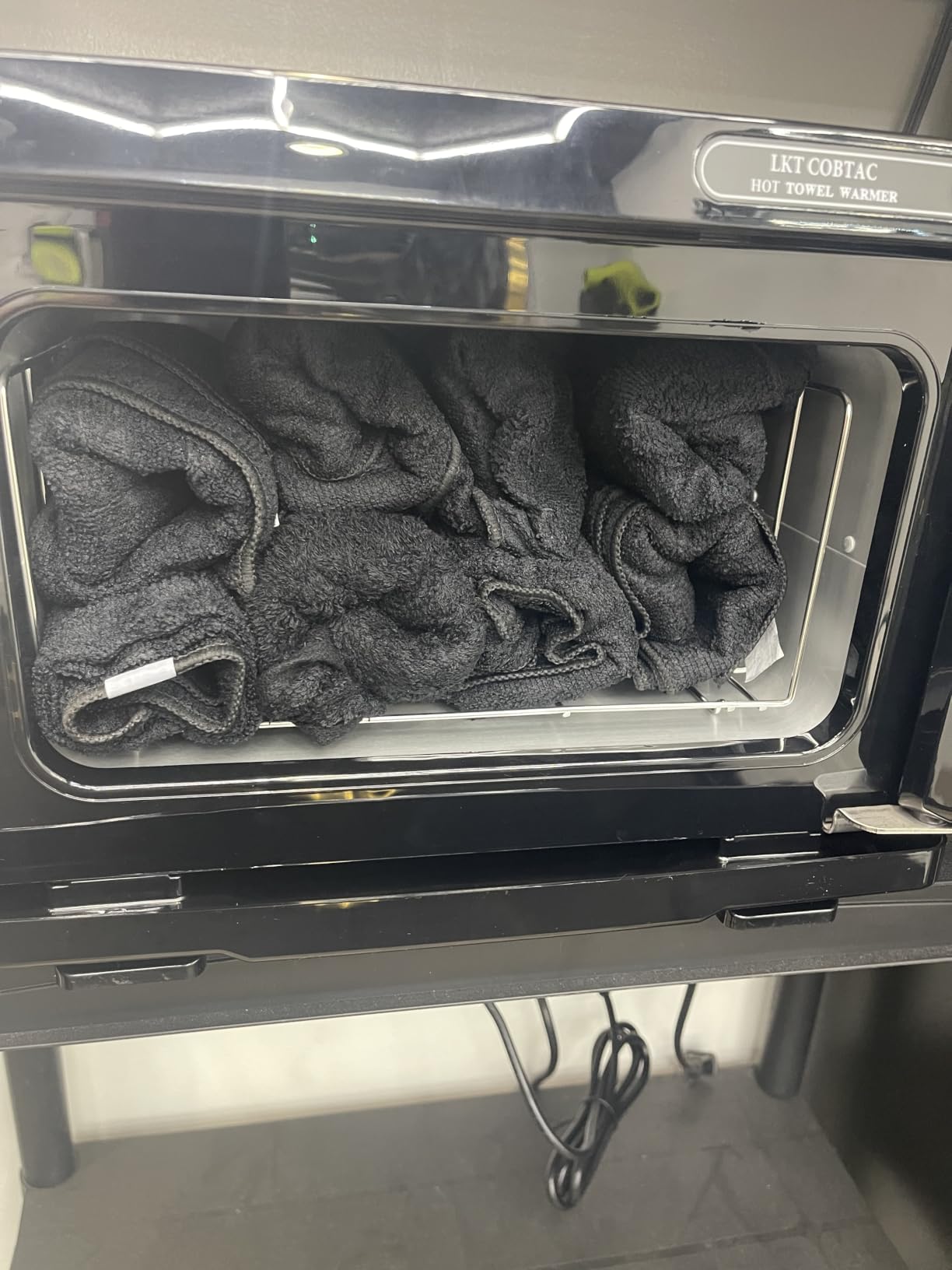 Small Towel Warmer,Hot Towel Caddy,Spa Towel Warmer customer photo 1