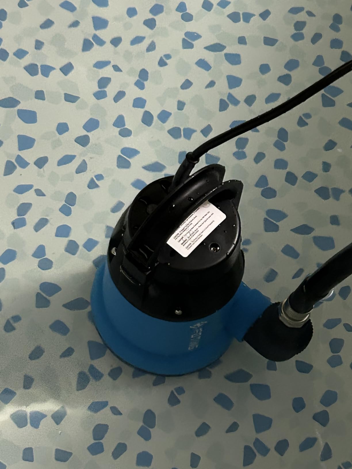 FOTING 1HP Sump Pump 4600GPH Clean/Dirty Submersible Water Pump customer photo 1