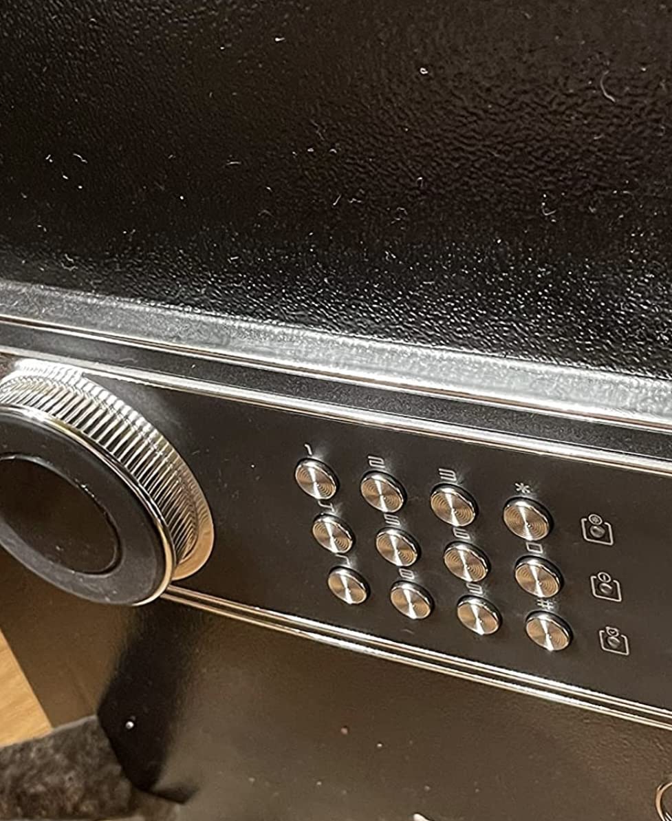 2.5 Cub Security Business Safe and Lock Box with Digital Keypad,Drop Slot Safes with Front Load Drop Box for Money and Mail,Business customer photo 2