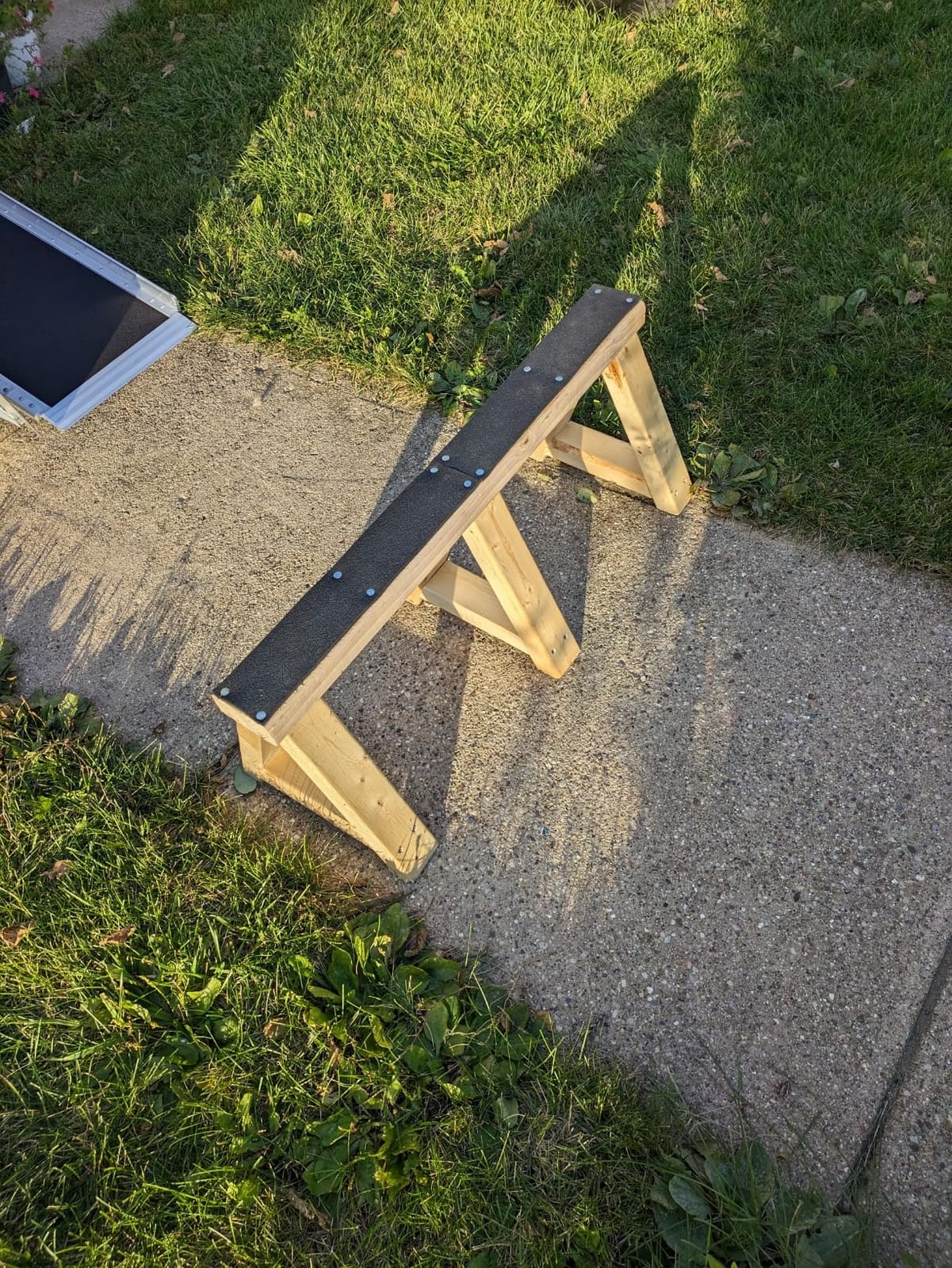 7FT Wheelchair Ramp with Support Legs, Portable Ramps for Home Steps customer photo 2