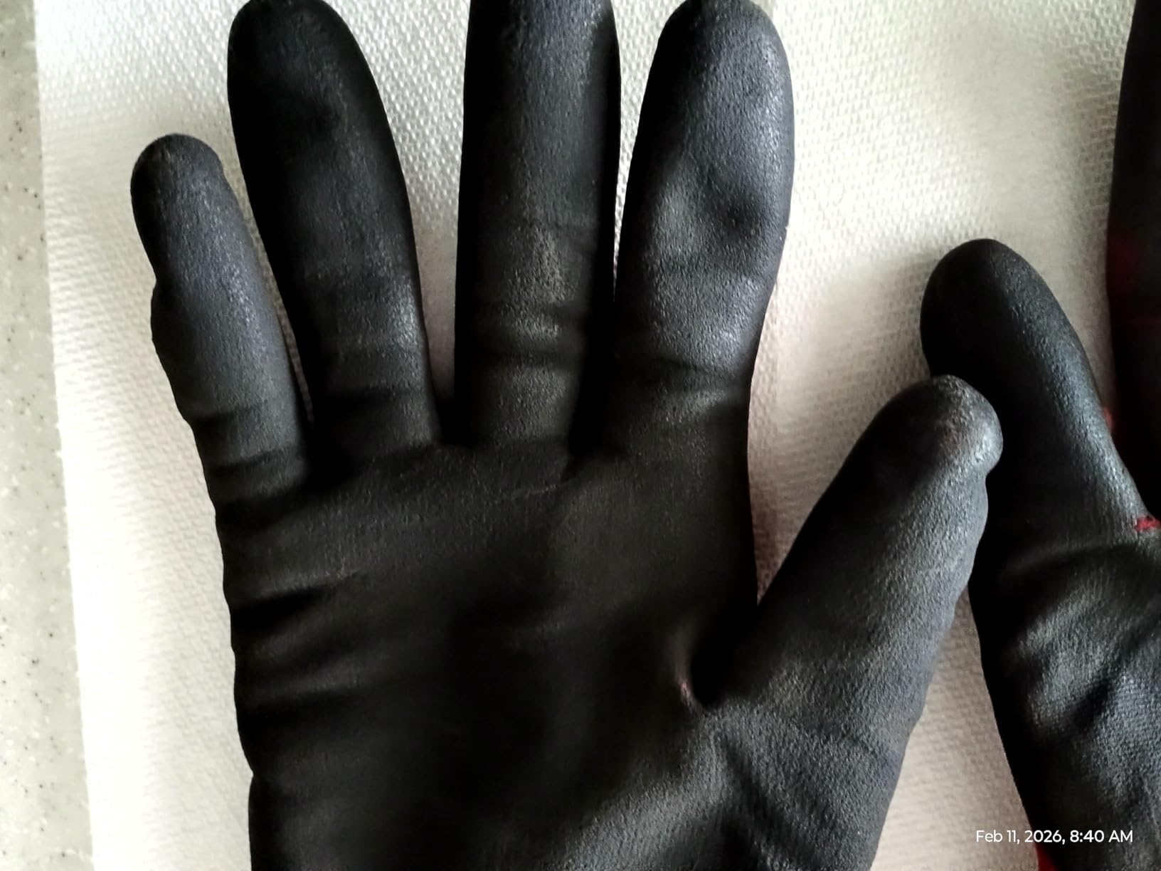 LOCCEF 2 Pairs Winter Work Gloves Men Women, Thermal Freezer Gloves customer photo 2